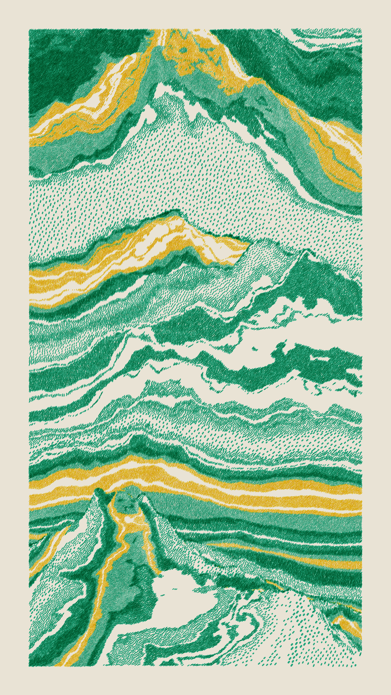 Art Blocks - Art Blocks v2 - Meridian #703 - NFT # 163000703