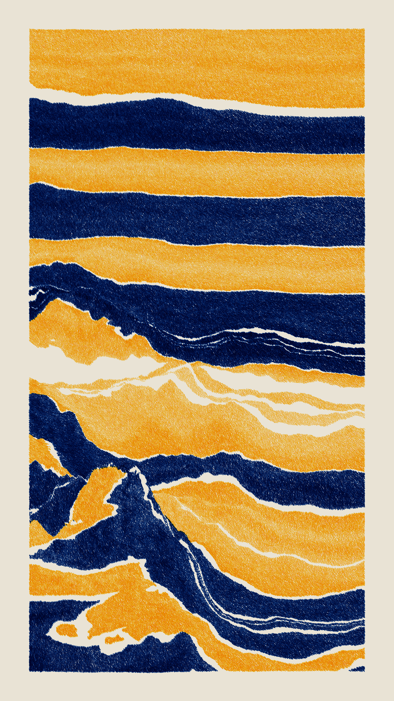 Art Blocks - Art Blocks v2 - Meridian #705 - NFT # 163000705