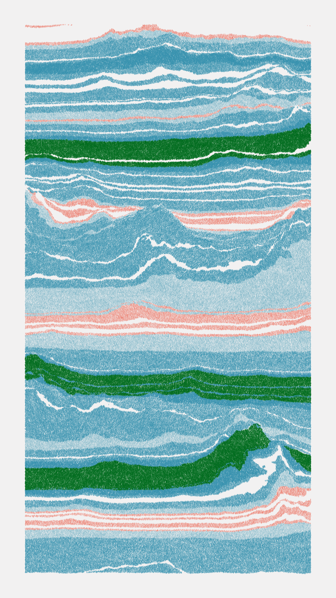 Art Blocks - Art Blocks v2 - Meridian #710 - NFT # 163000710