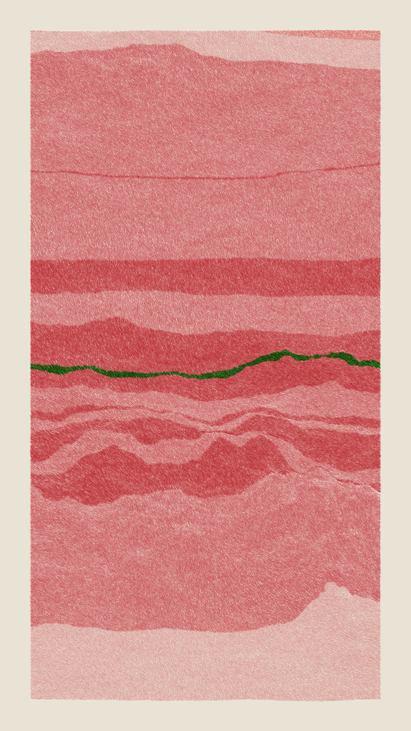 Art Blocks - Art Blocks v2 - Meridian #714 - NFT # 163000714