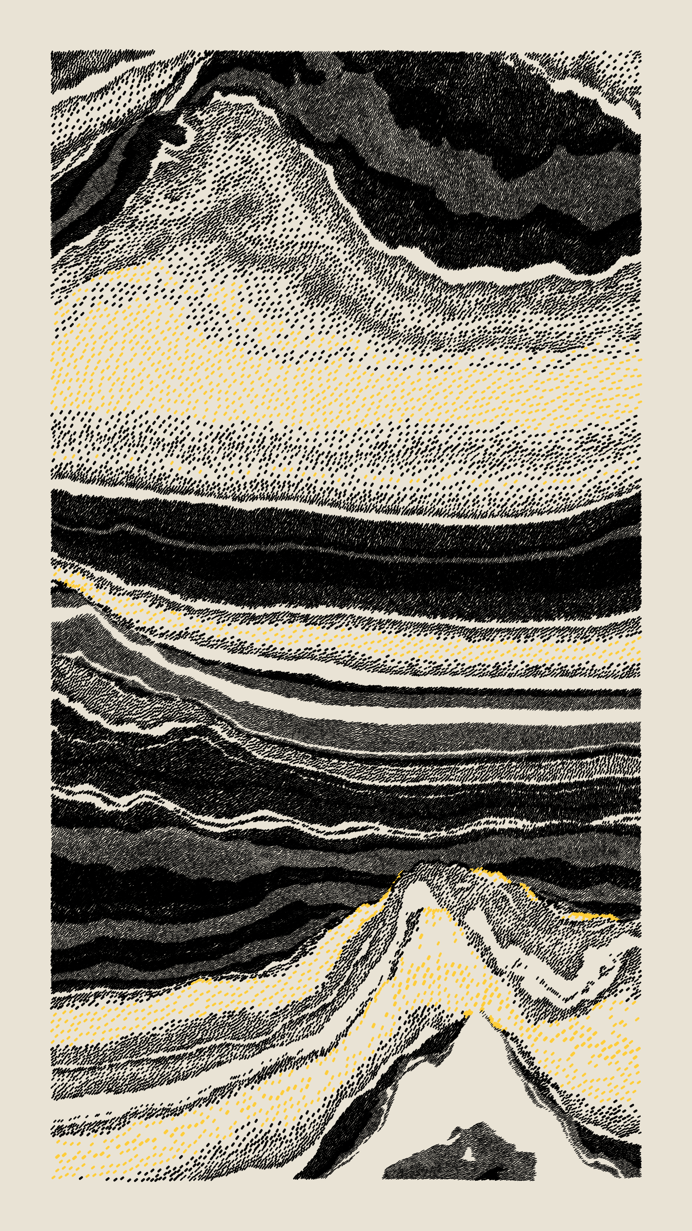 Art Blocks - Art Blocks v2 - Meridian #715 - NFT # 163000715