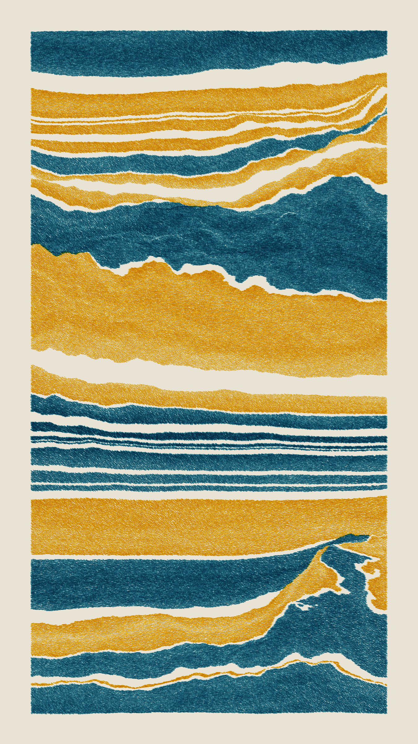 Art Blocks - Art Blocks v2 - Meridian #728 - NFT # 163000728