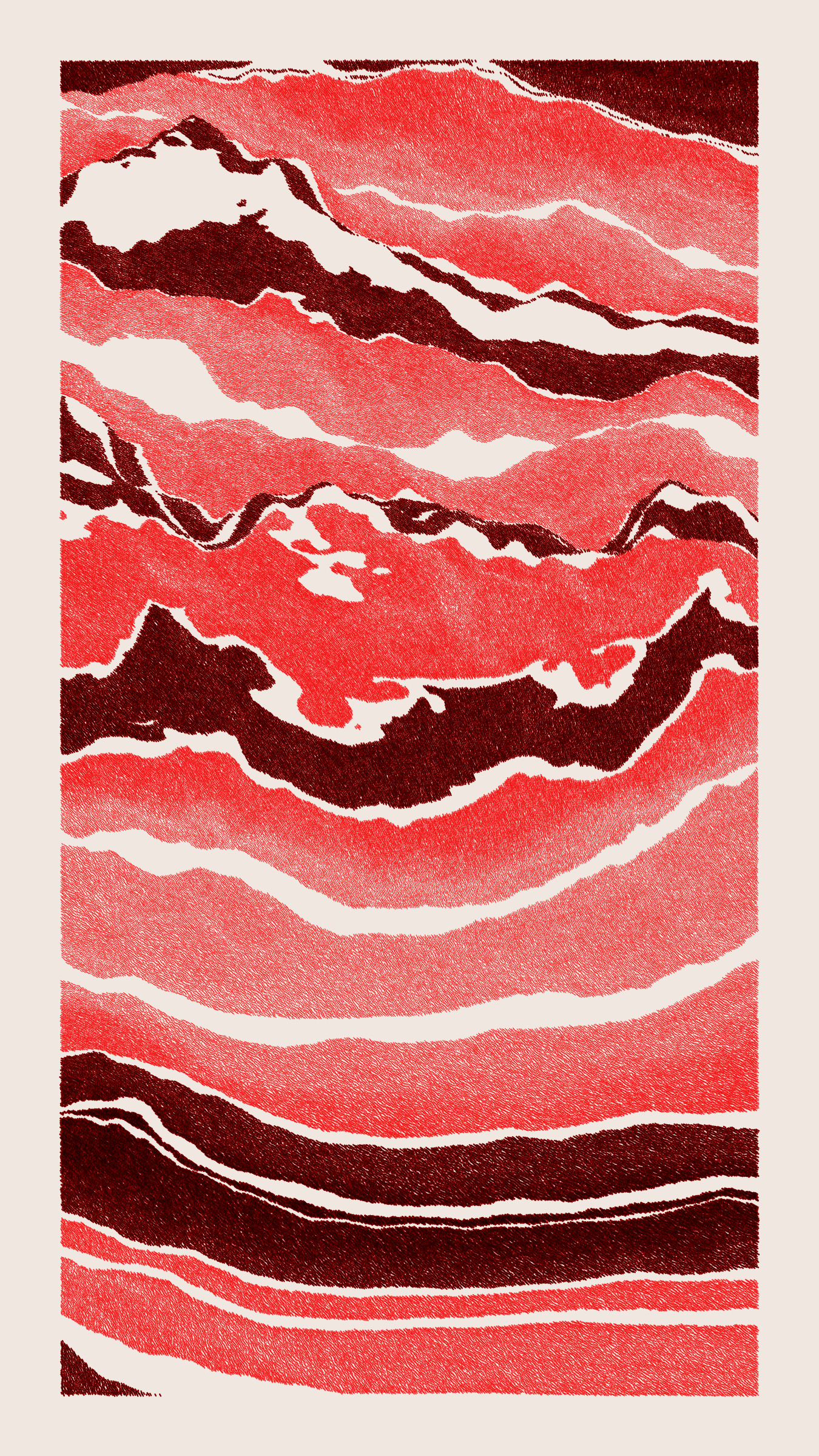 Art Blocks - Art Blocks v2 - Meridian #734 - NFT # 163000734