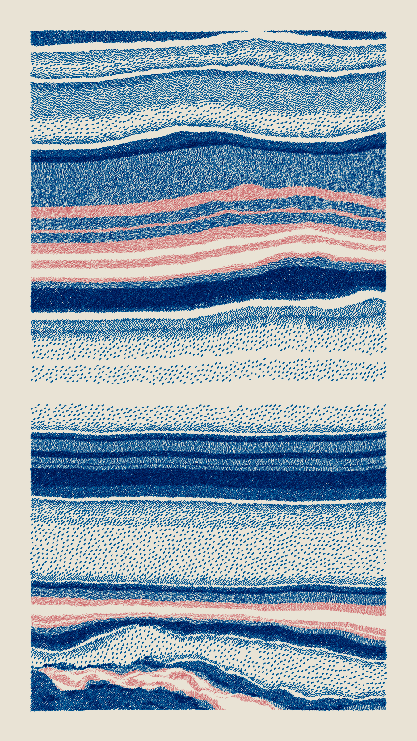 Art Blocks - Art Blocks v2 - Meridian #740 - NFT # 163000740