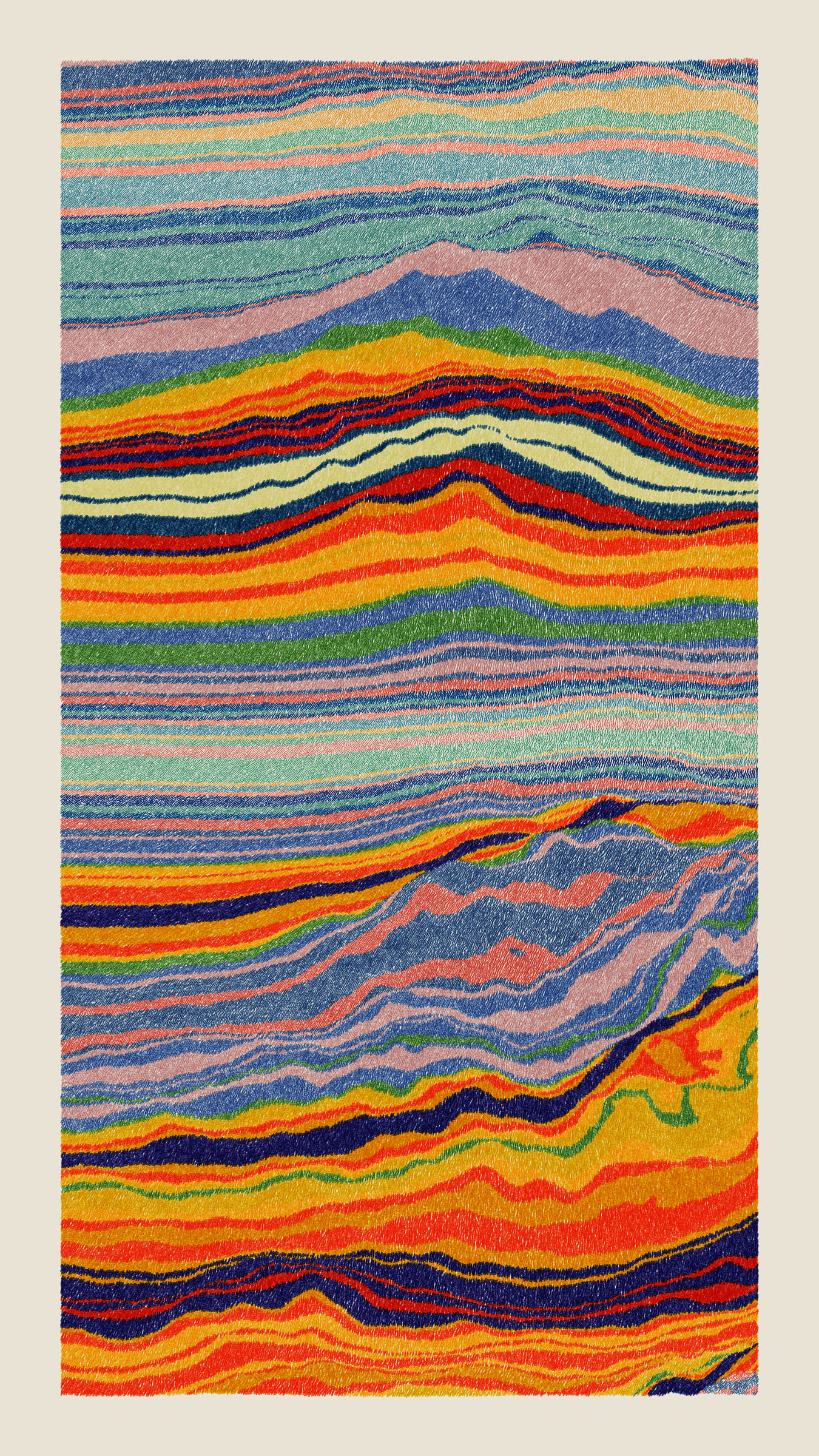 Art Blocks - Art Blocks v2 - Meridian #741 - NFT # 163000741