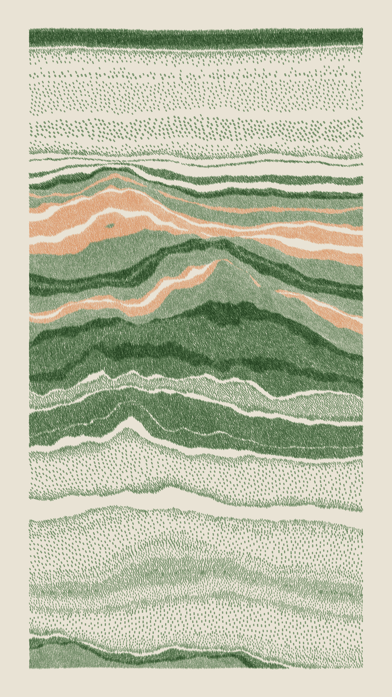 Art Blocks - Art Blocks v2 - Meridian #745 - NFT # 163000745