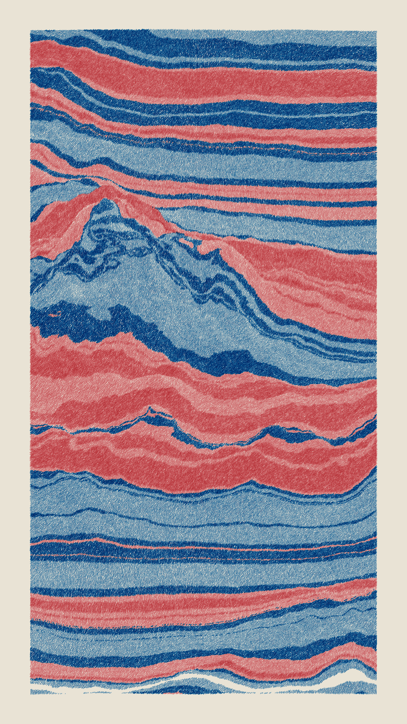 Art Blocks - Art Blocks v2 - Meridian #749 - NFT # 163000749