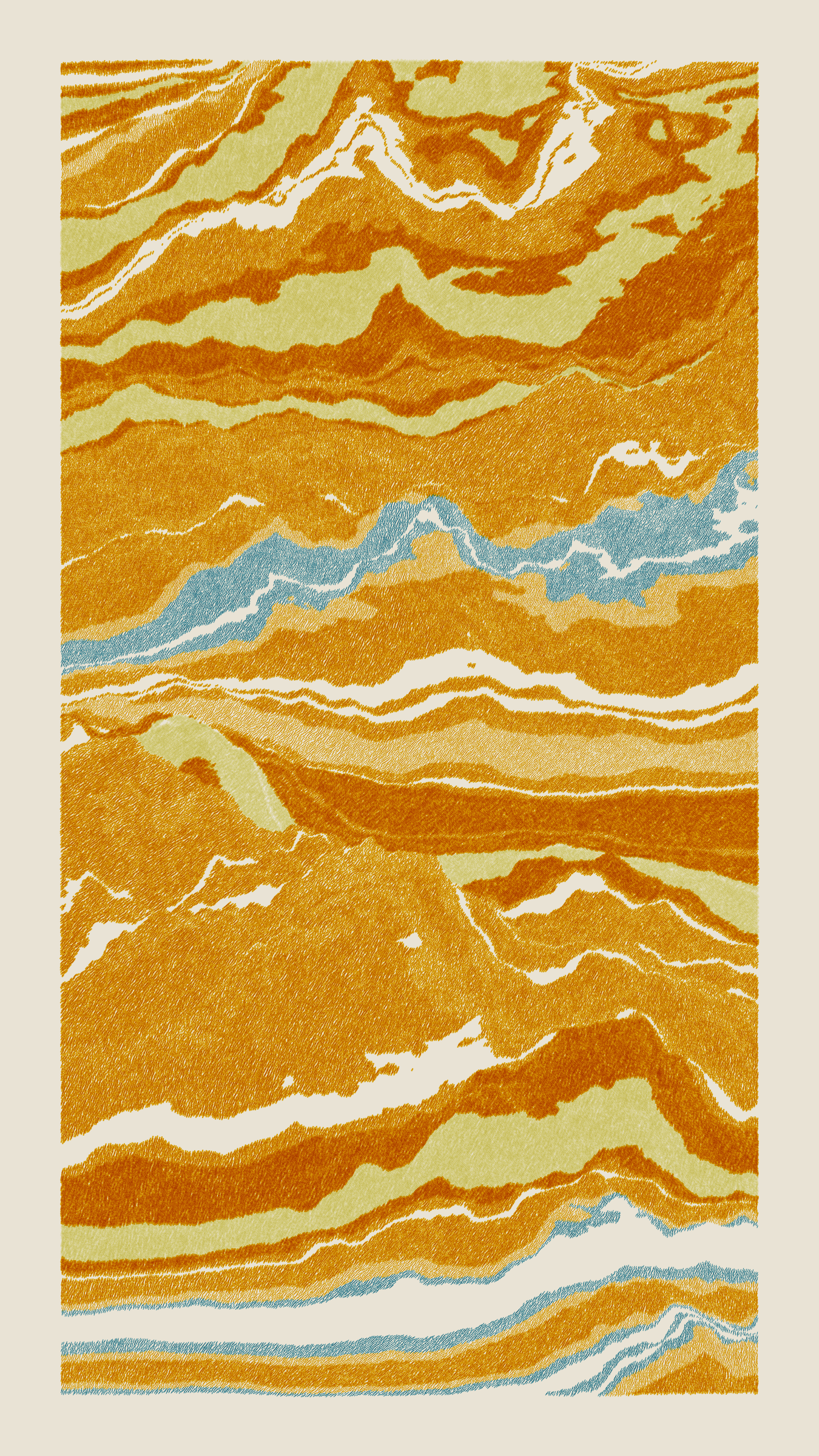 Art Blocks - Art Blocks v2 - Meridian #751 - NFT # 163000751