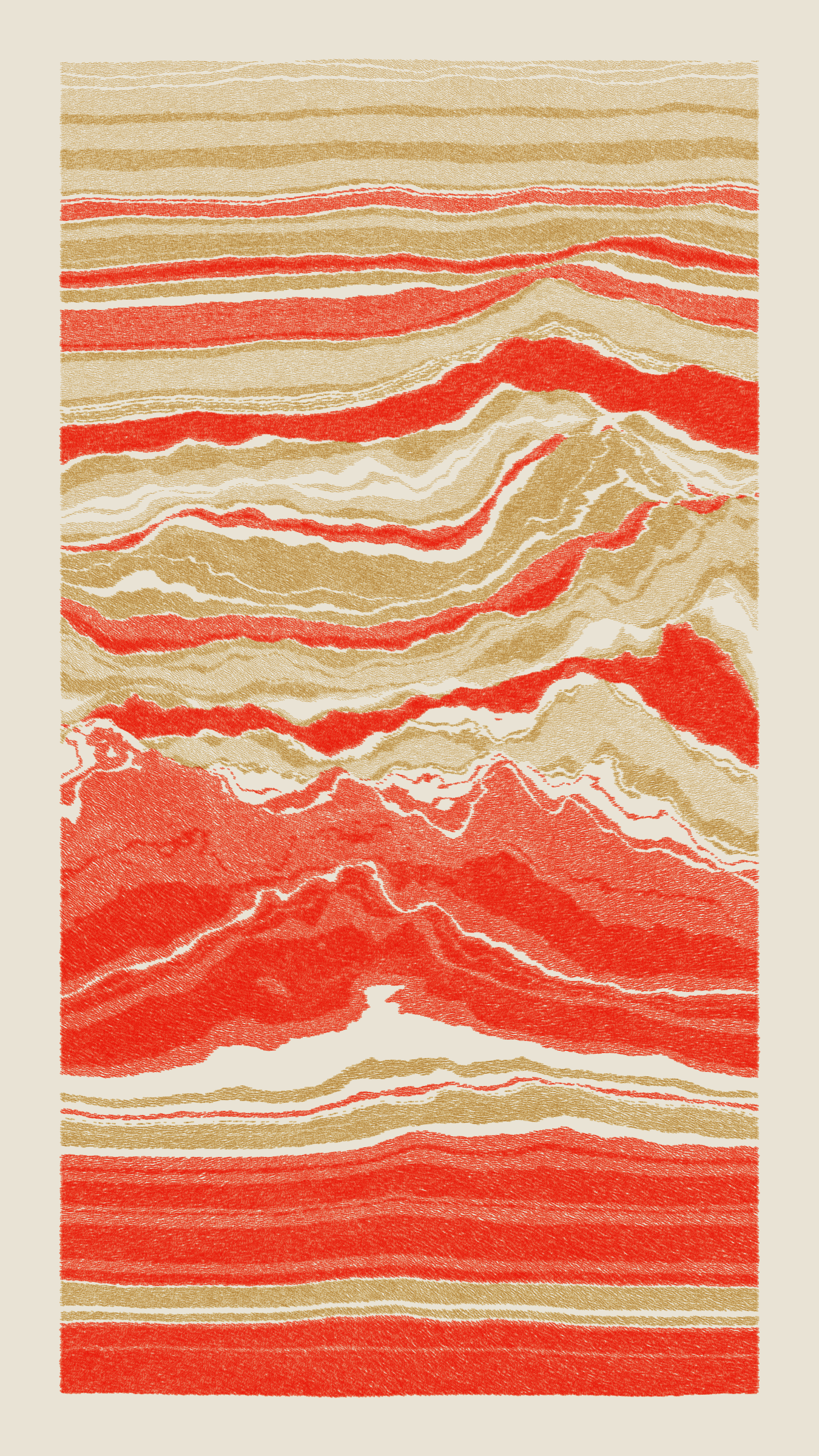 Art Blocks - Art Blocks v2 - Meridian #754 - NFT # 163000754