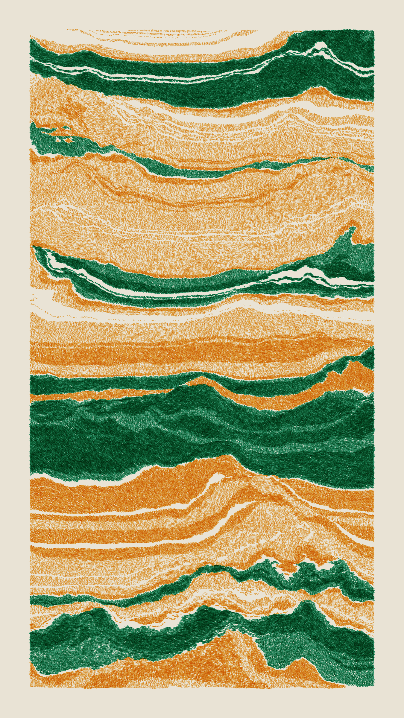 Art Blocks - Art Blocks v2 - Meridian #756 - NFT # 163000756