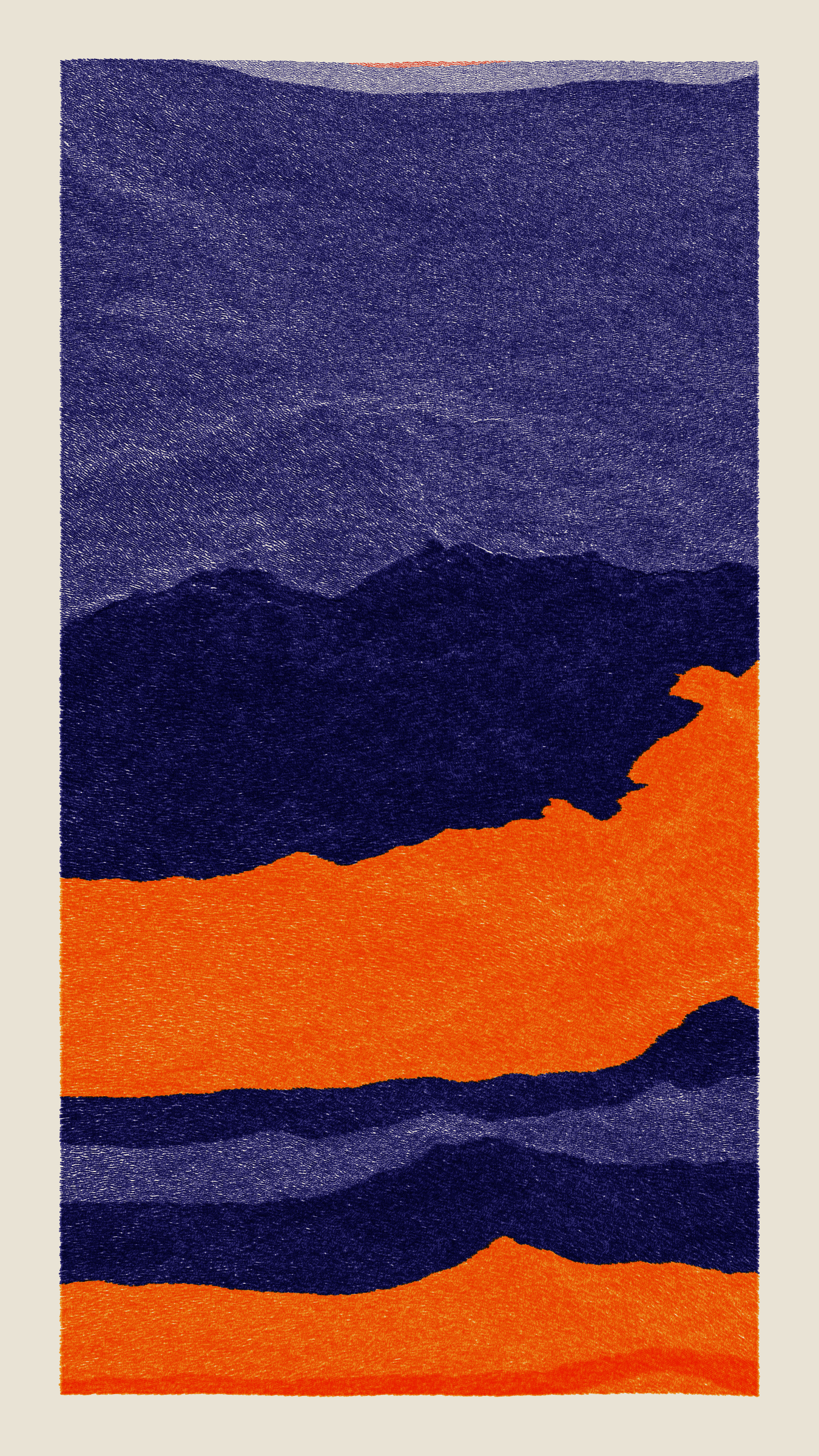 Art Blocks - Art Blocks v2 - Meridian #768 - NFT # 163000768