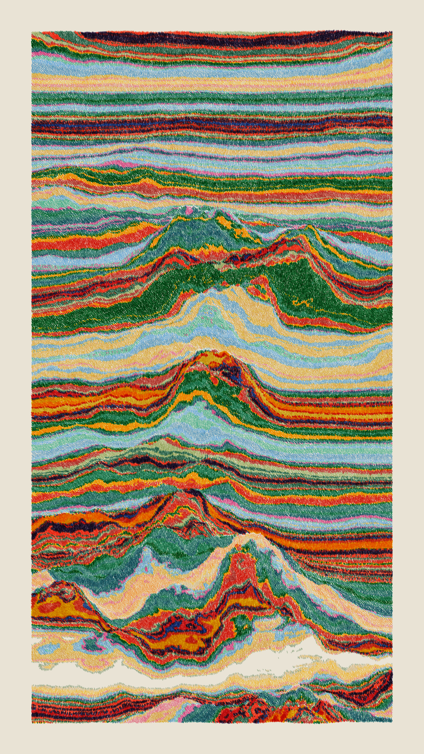 Art Blocks - Art Blocks v2 - Meridian #769 - NFT # 163000769