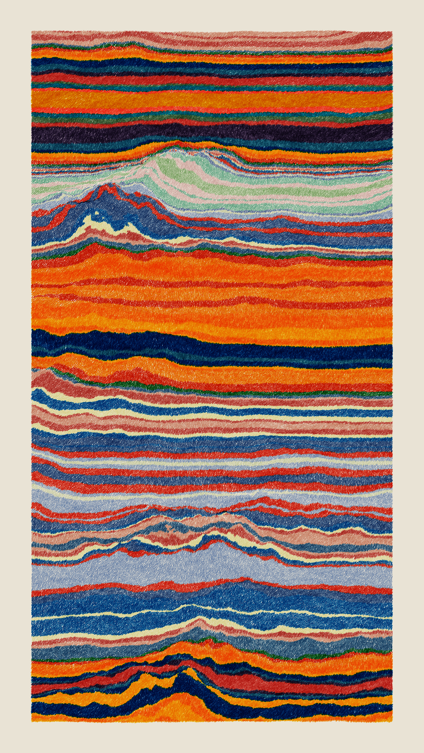 Art Blocks - Art Blocks v2 - Meridian #772 - NFT # 163000772