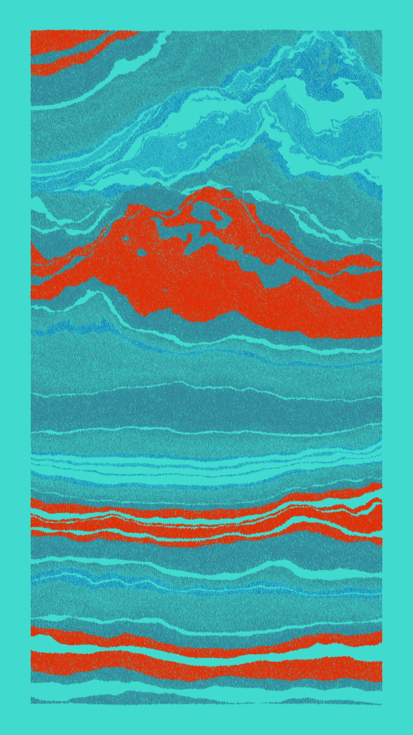 Art Blocks - Art Blocks v2 - Meridian #775 - NFT # 163000775