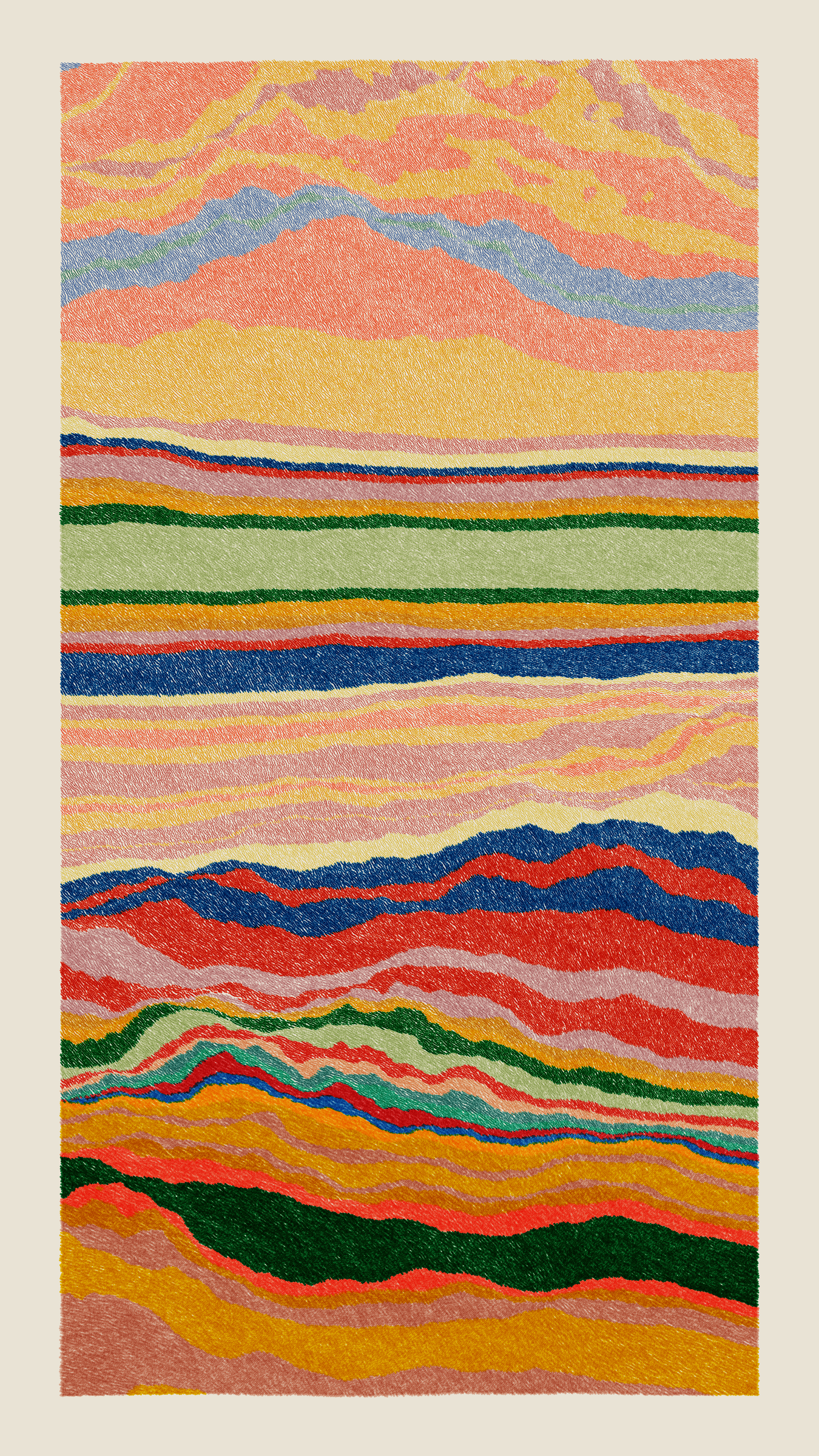 Art Blocks - Art Blocks v2 - Meridian #786 - NFT # 163000786