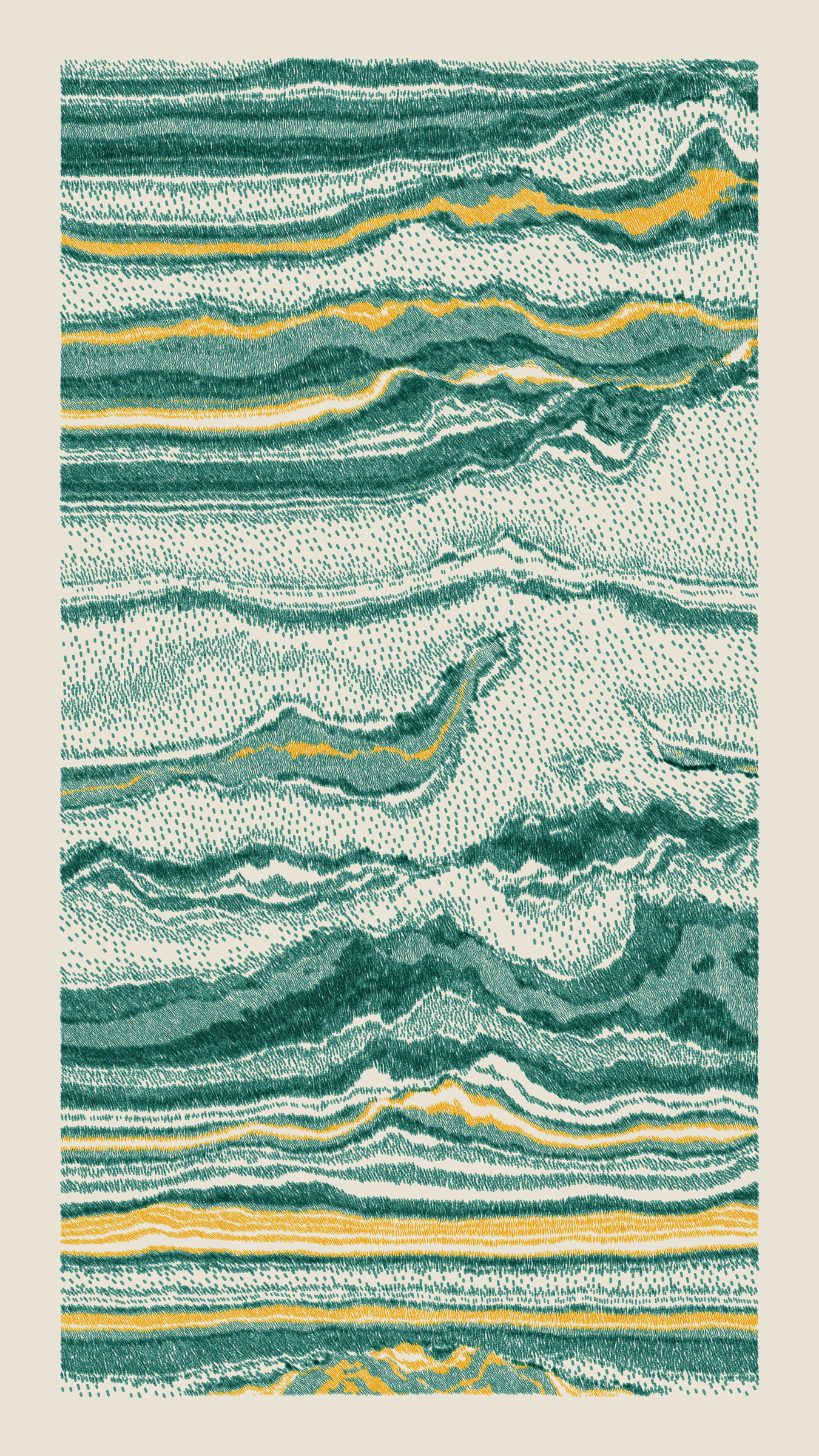 Art Blocks - Art Blocks v2 - Meridian #790 - NFT # 163000790