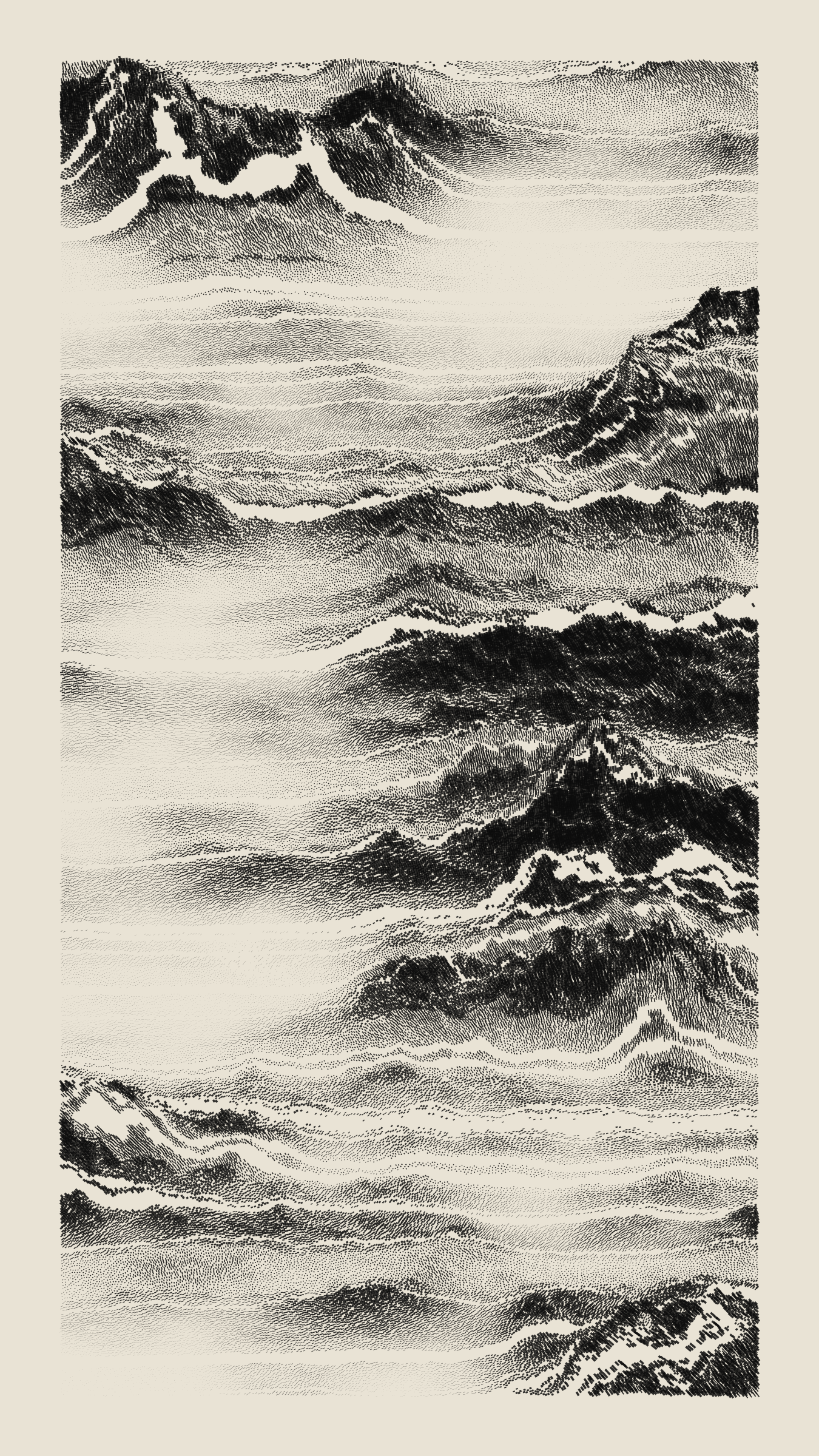 Art Blocks - Art Blocks v2 - Meridian #792 - NFT # 163000792