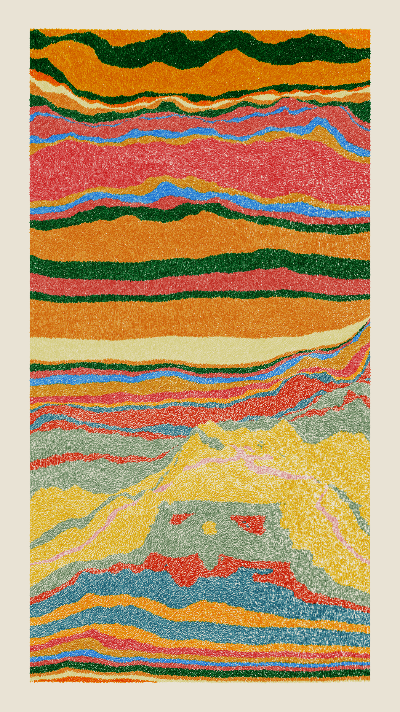 Art Blocks - Art Blocks v2 - Meridian #797 - NFT # 163000797