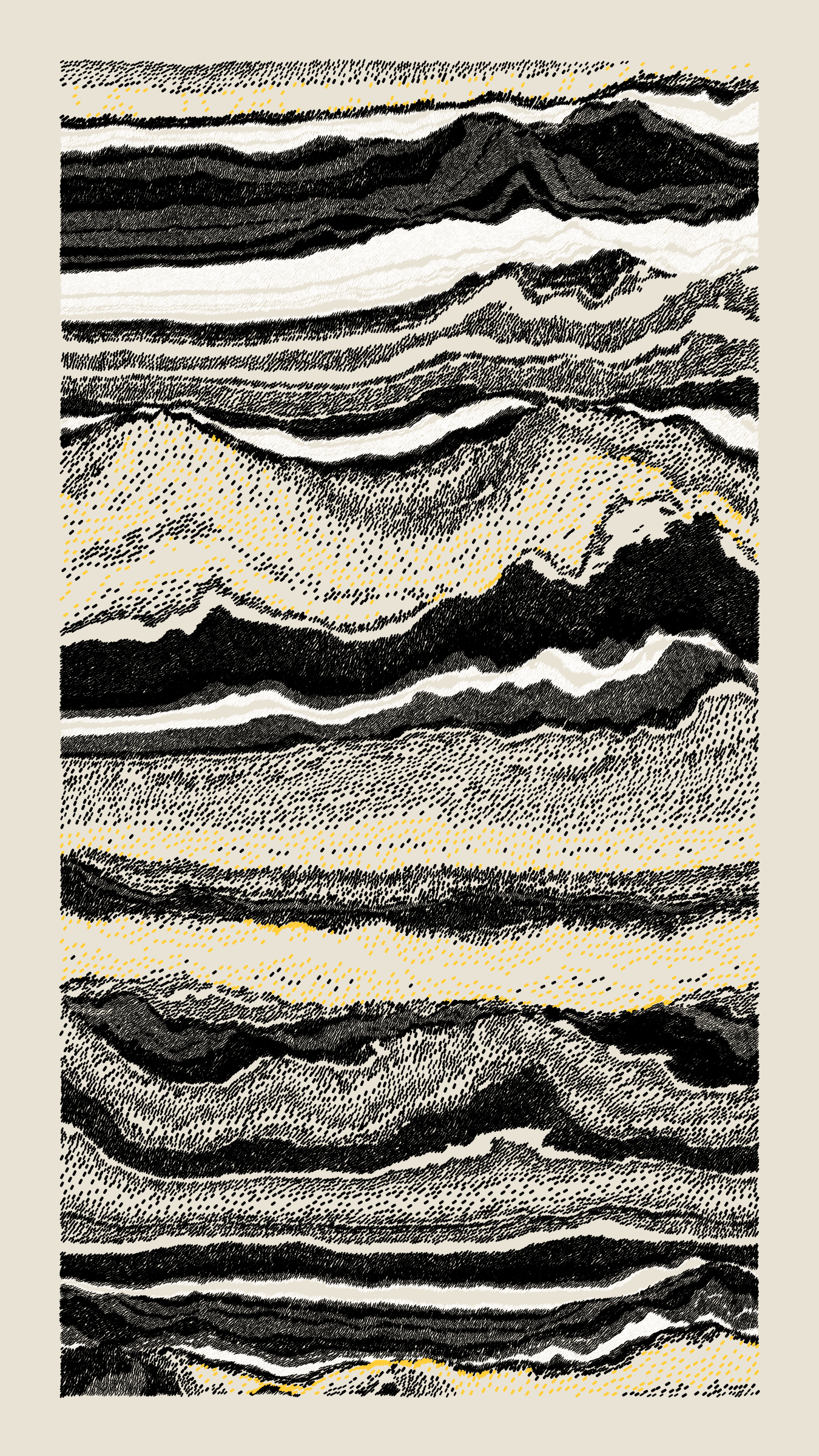 Art Blocks - Art Blocks v2 - Meridian #805 - NFT # 163000805