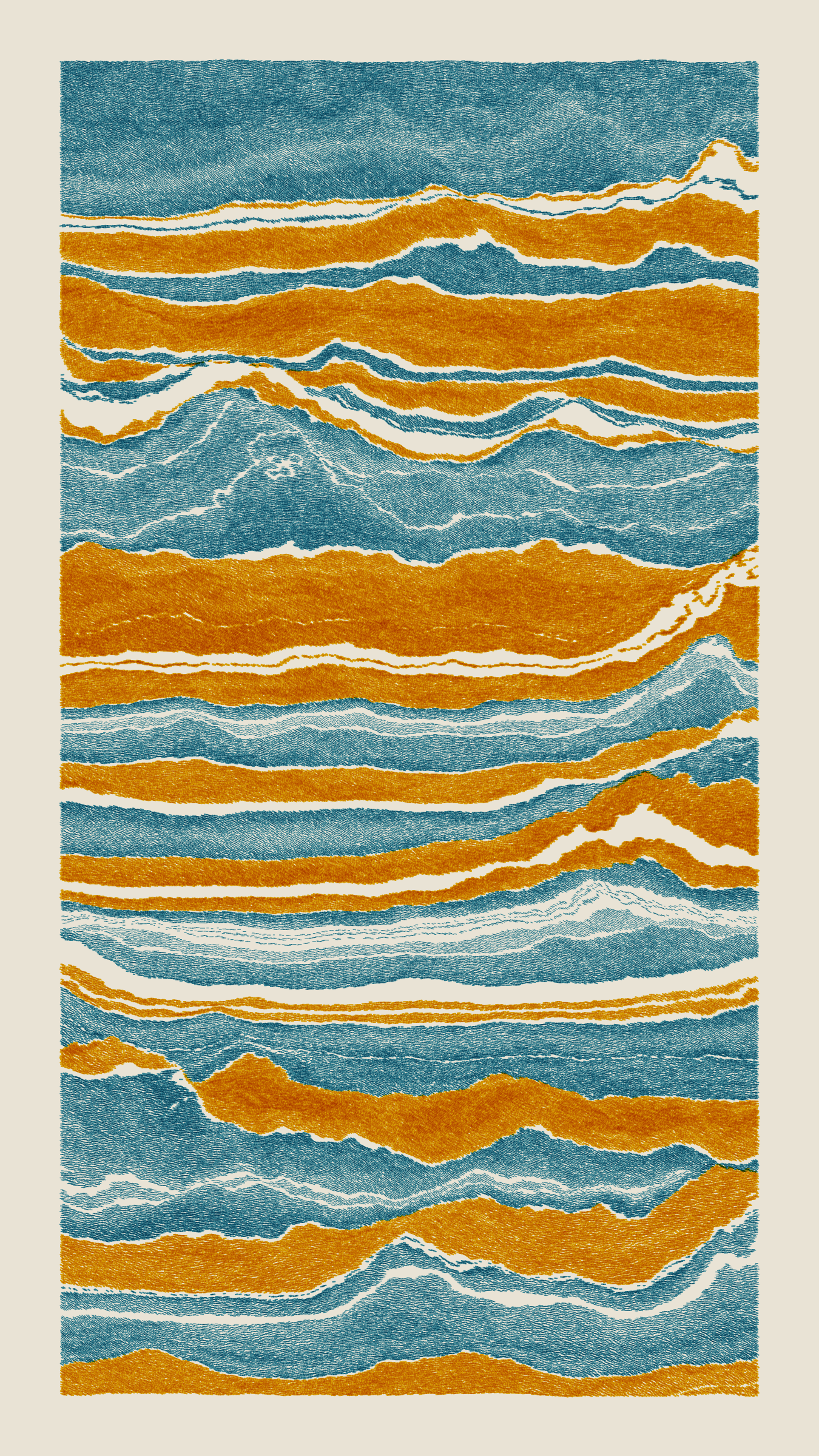 Art Blocks - Art Blocks v2 - Meridian #810 - NFT # 163000810