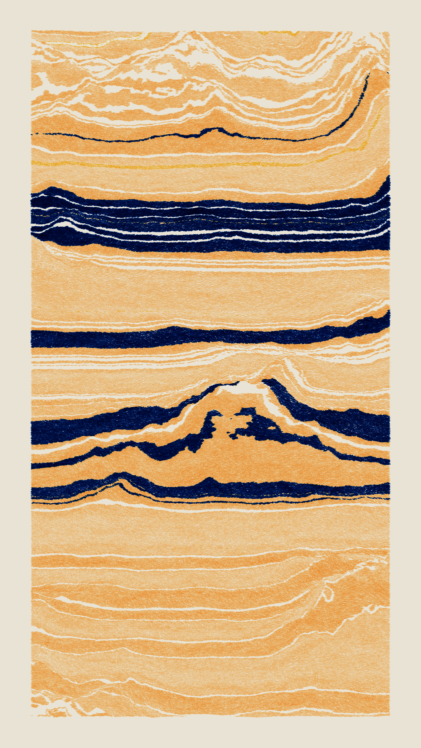 Art Blocks - Art Blocks v2 - Meridian #813 - NFT # 163000813