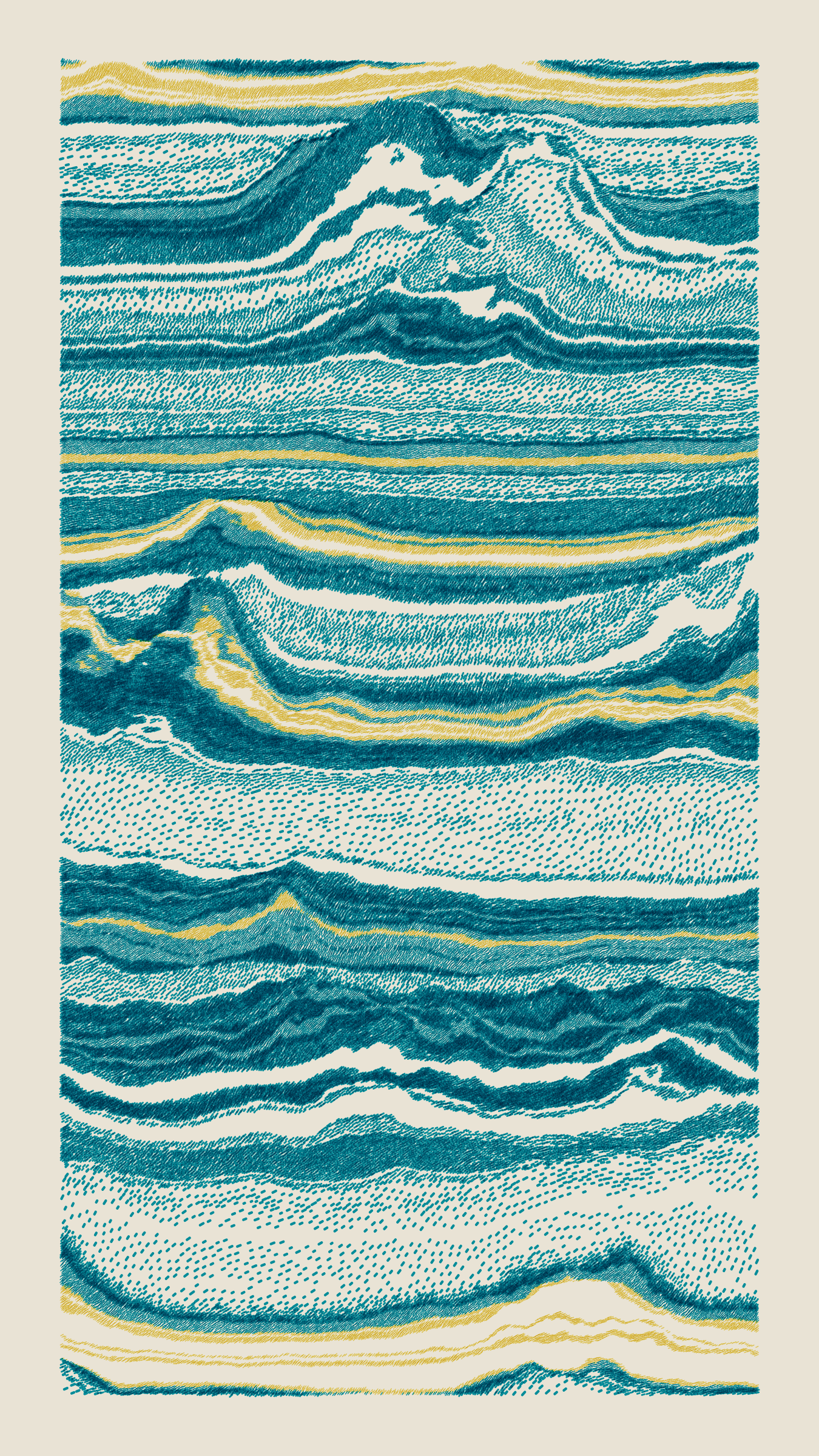 Art Blocks - Art Blocks v2 - Meridian #815 - NFT # 163000815