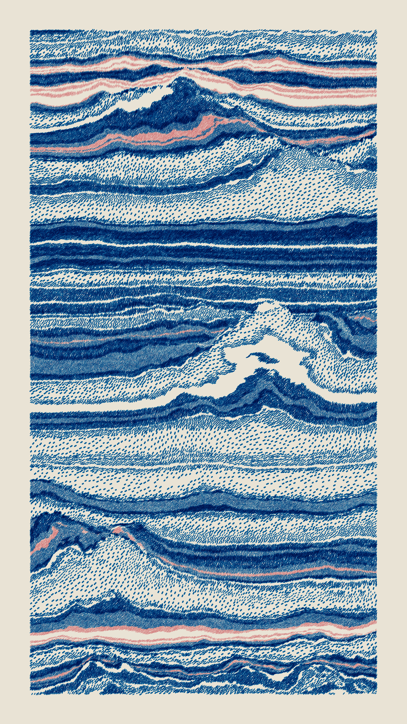 Art Blocks - Art Blocks v2 - Meridian #828 - NFT # 163000828