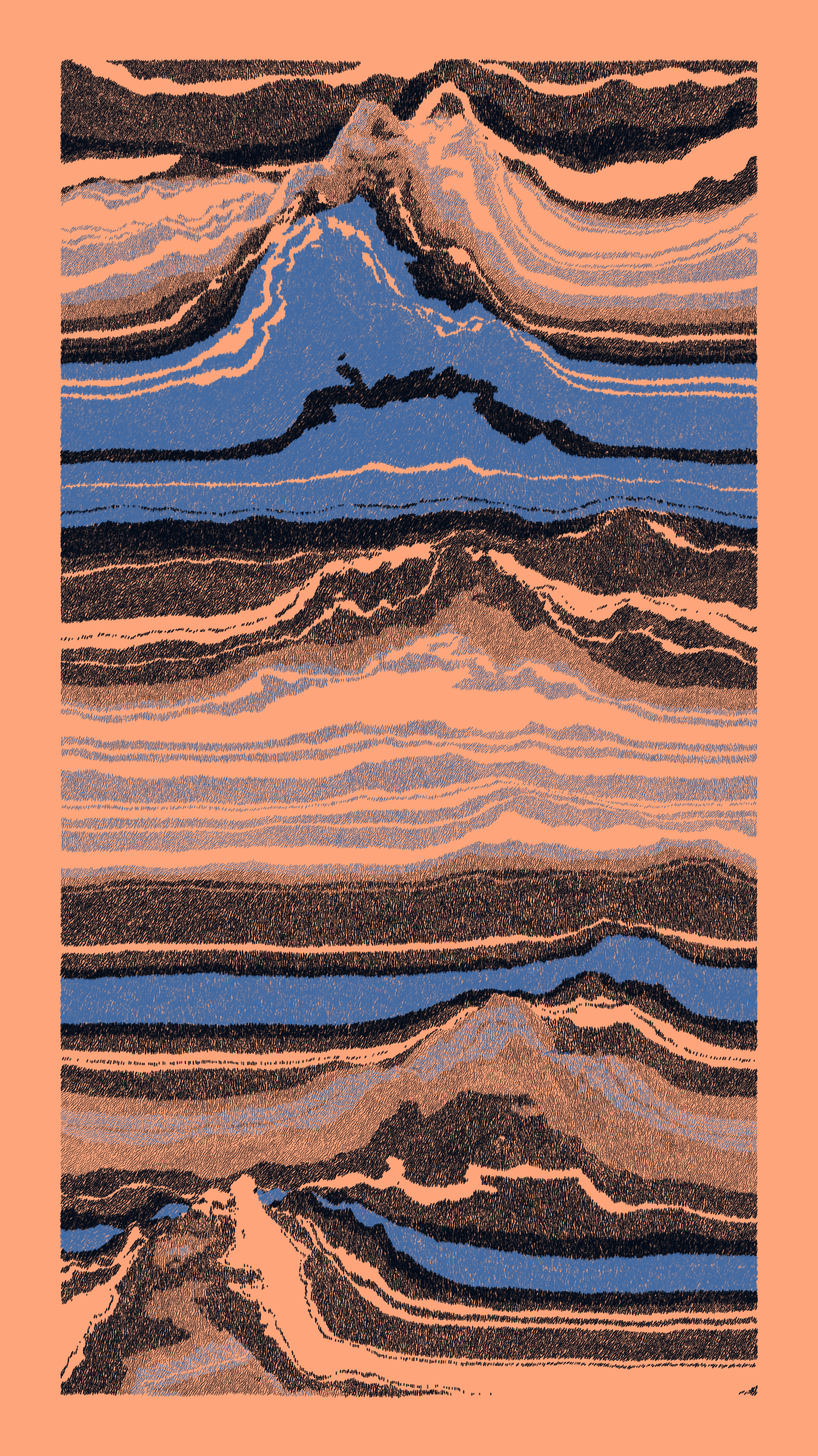 Art Blocks - Art Blocks v2 - Meridian #829 - NFT # 163000829