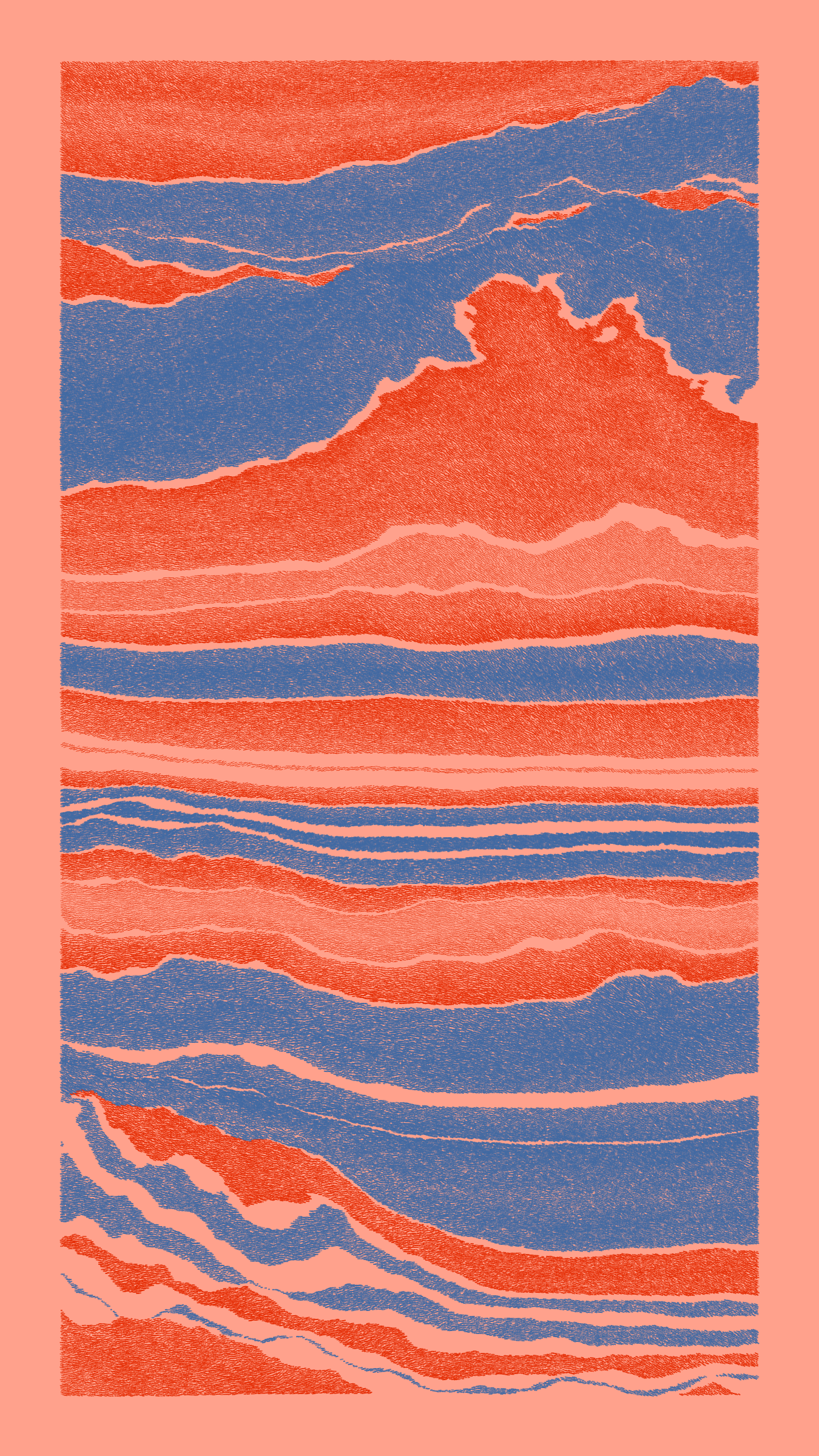 Art Blocks - Art Blocks v2 - Meridian #834 - NFT # 163000834