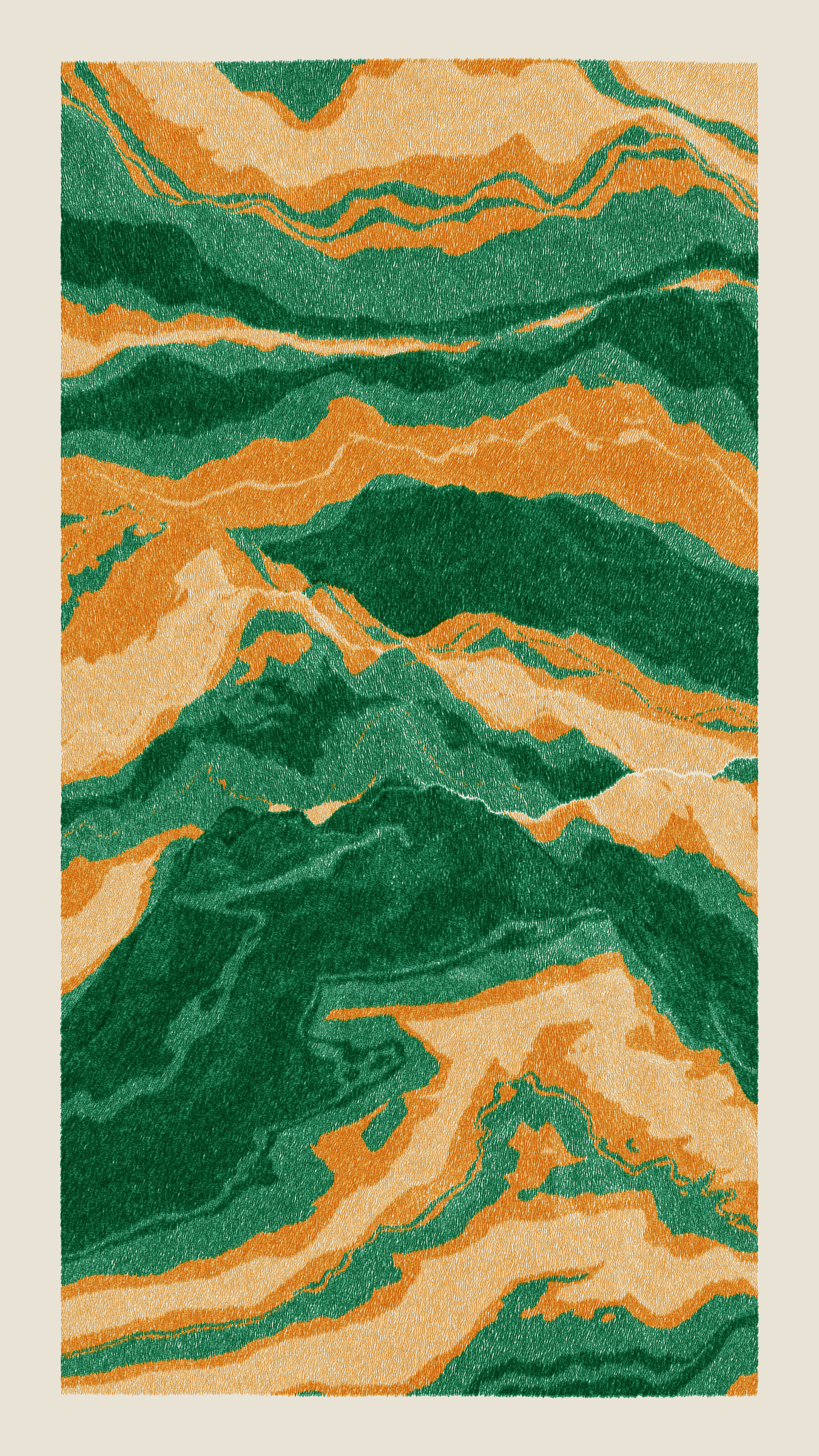 Art Blocks - Art Blocks v2 - Meridian #839 - NFT # 163000839