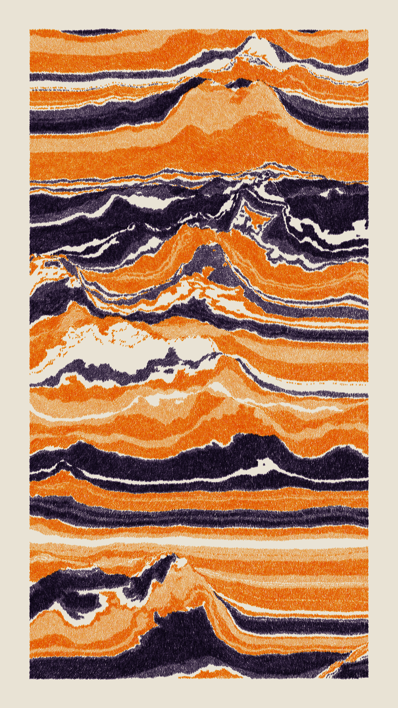 Art Blocks - Art Blocks v2 - Meridian #844 - NFT # 163000844