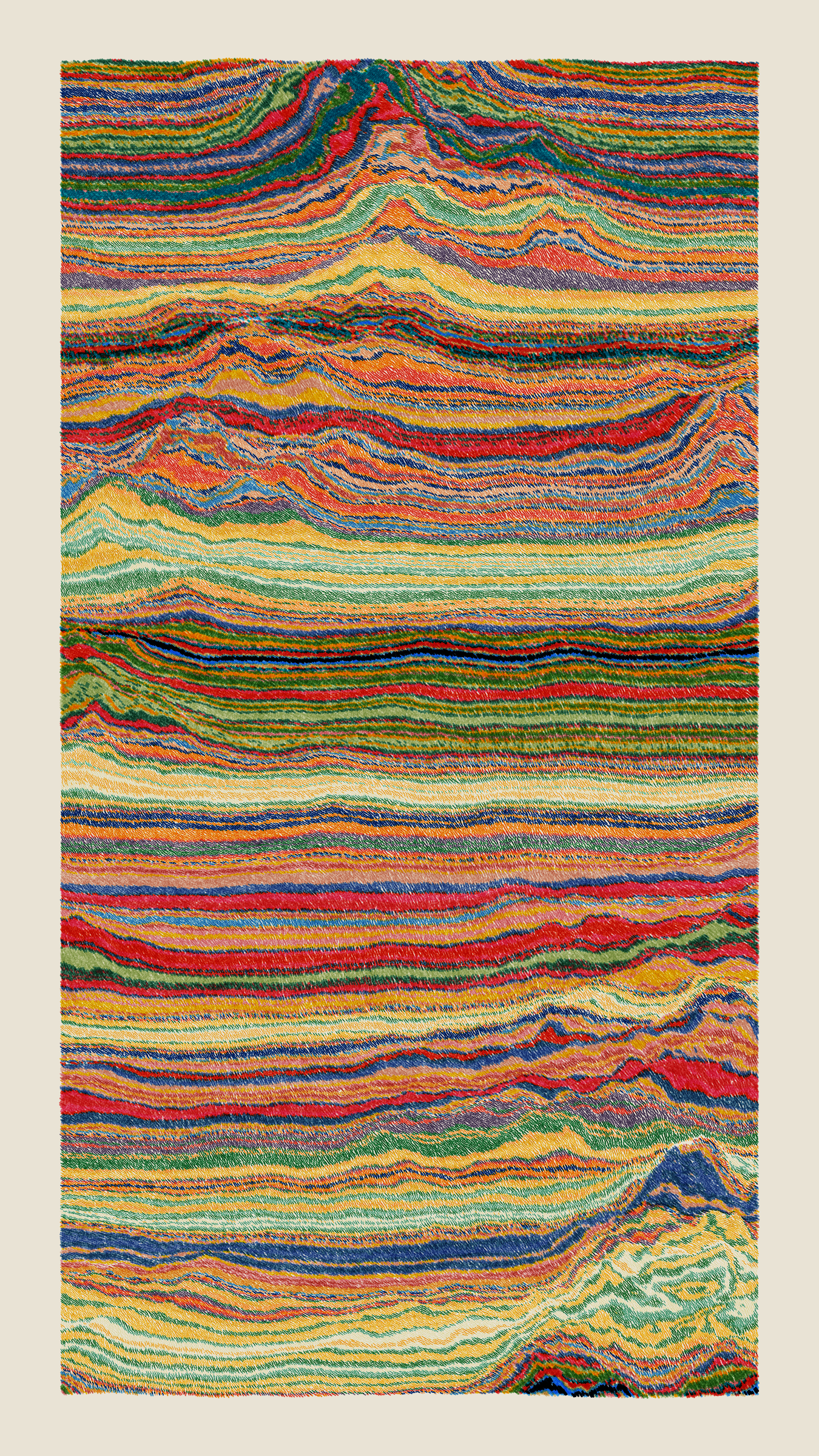 Art Blocks - Art Blocks v2 - Meridian #847 - NFT # 163000847