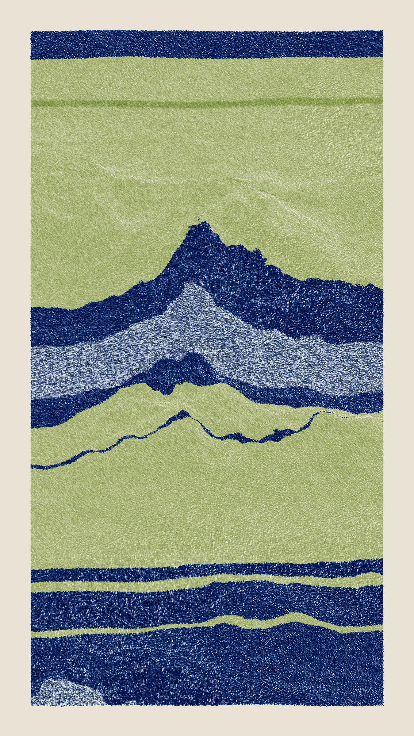 Art Blocks - Art Blocks v2 - Meridian #850 - NFT # 163000850