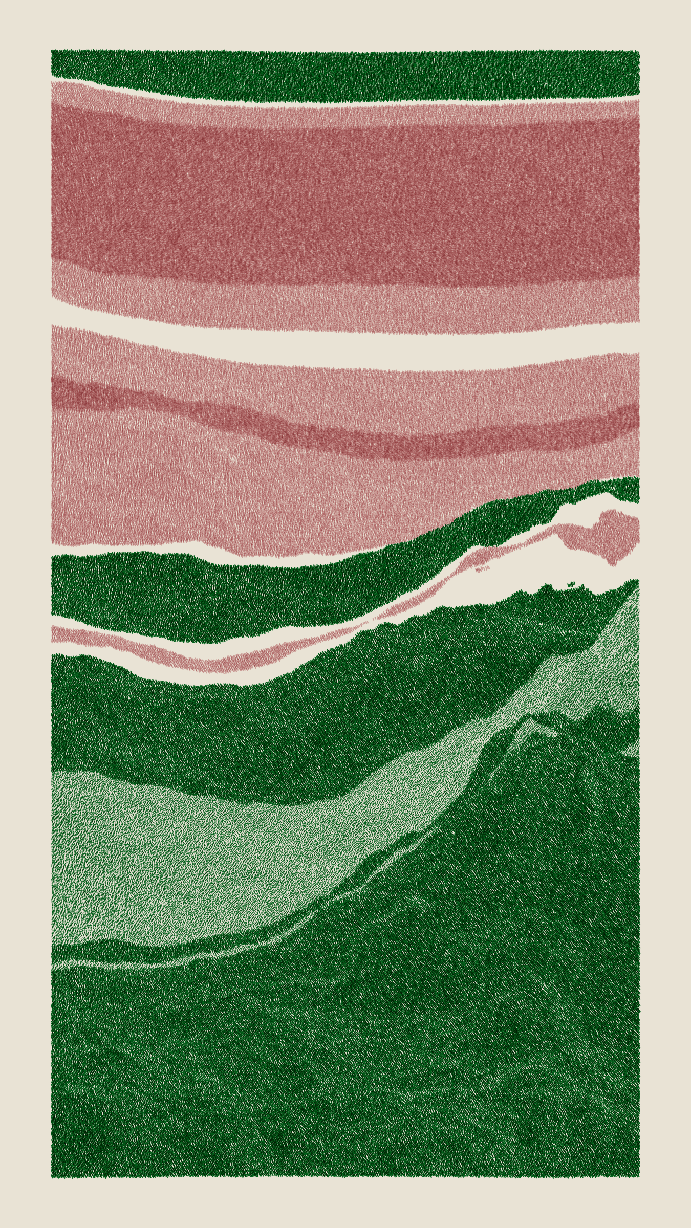 Art Blocks - Art Blocks v2 - Meridian #852 - NFT # 163000852