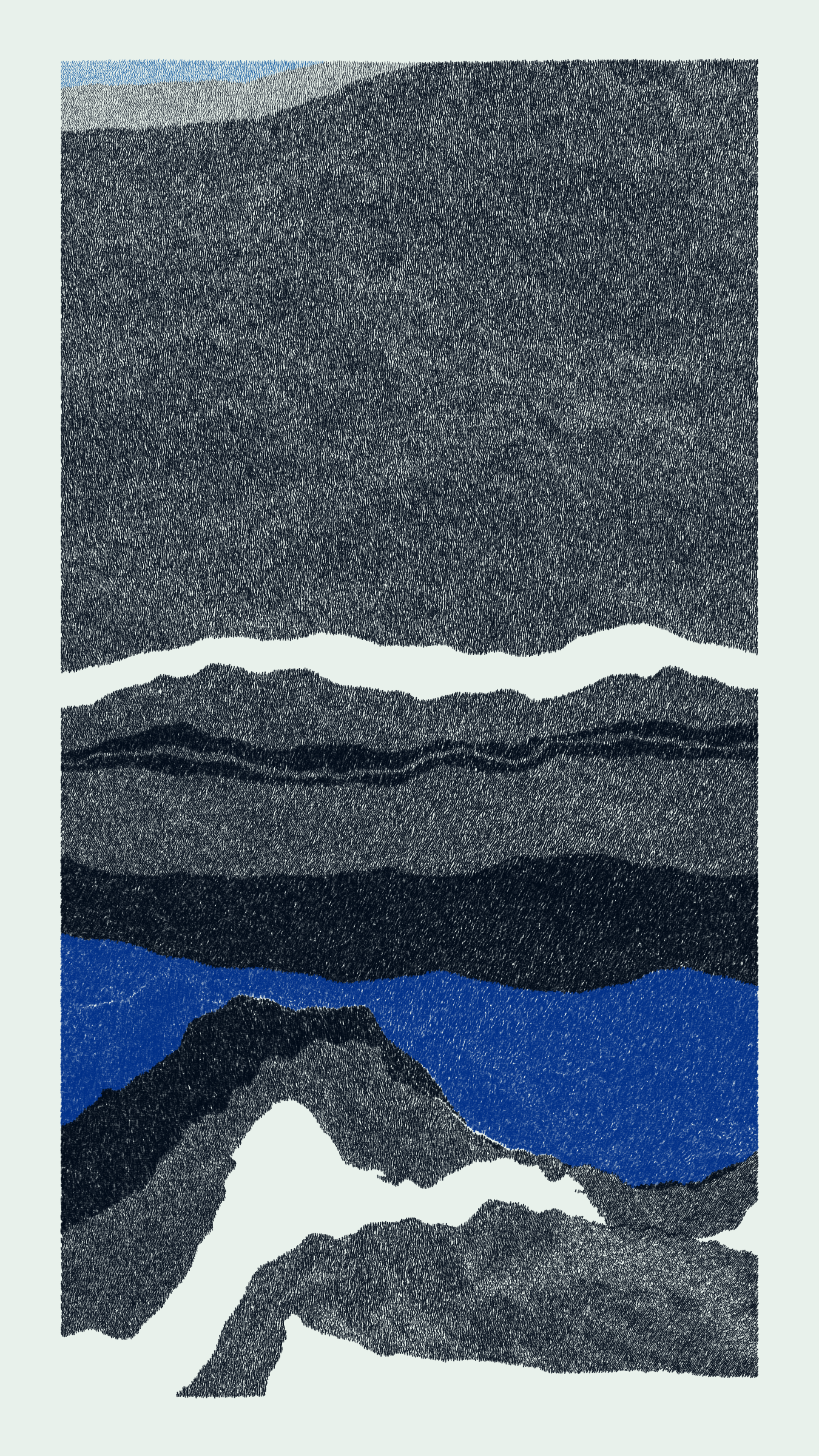 Art Blocks - Art Blocks v2 - Meridian #858 - NFT # 163000858