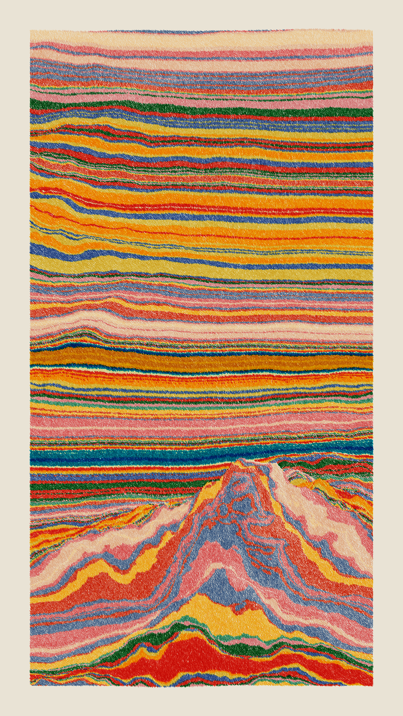 Art Blocks - Art Blocks v2 - Meridian #859 - NFT # 163000859