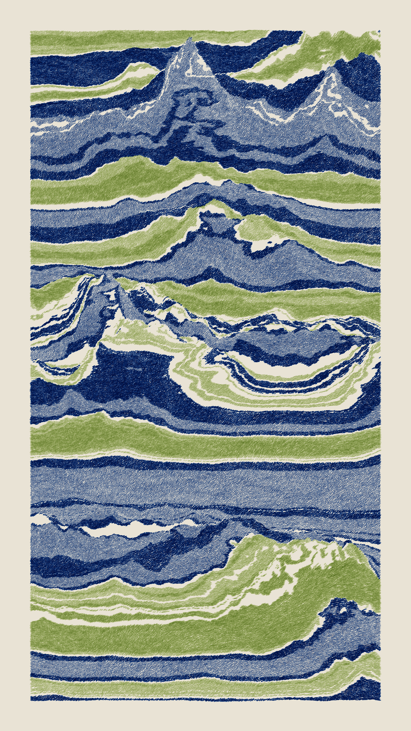 Art Blocks - Art Blocks v2 - Meridian #862 - NFT # 163000862