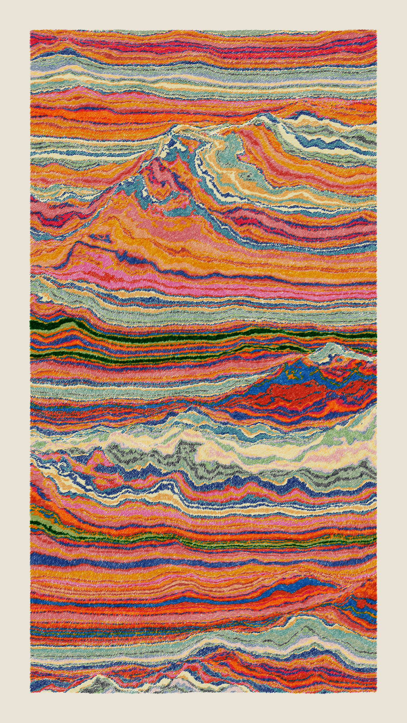 Art Blocks - Art Blocks v2 - Meridian #865 - NFT # 163000865