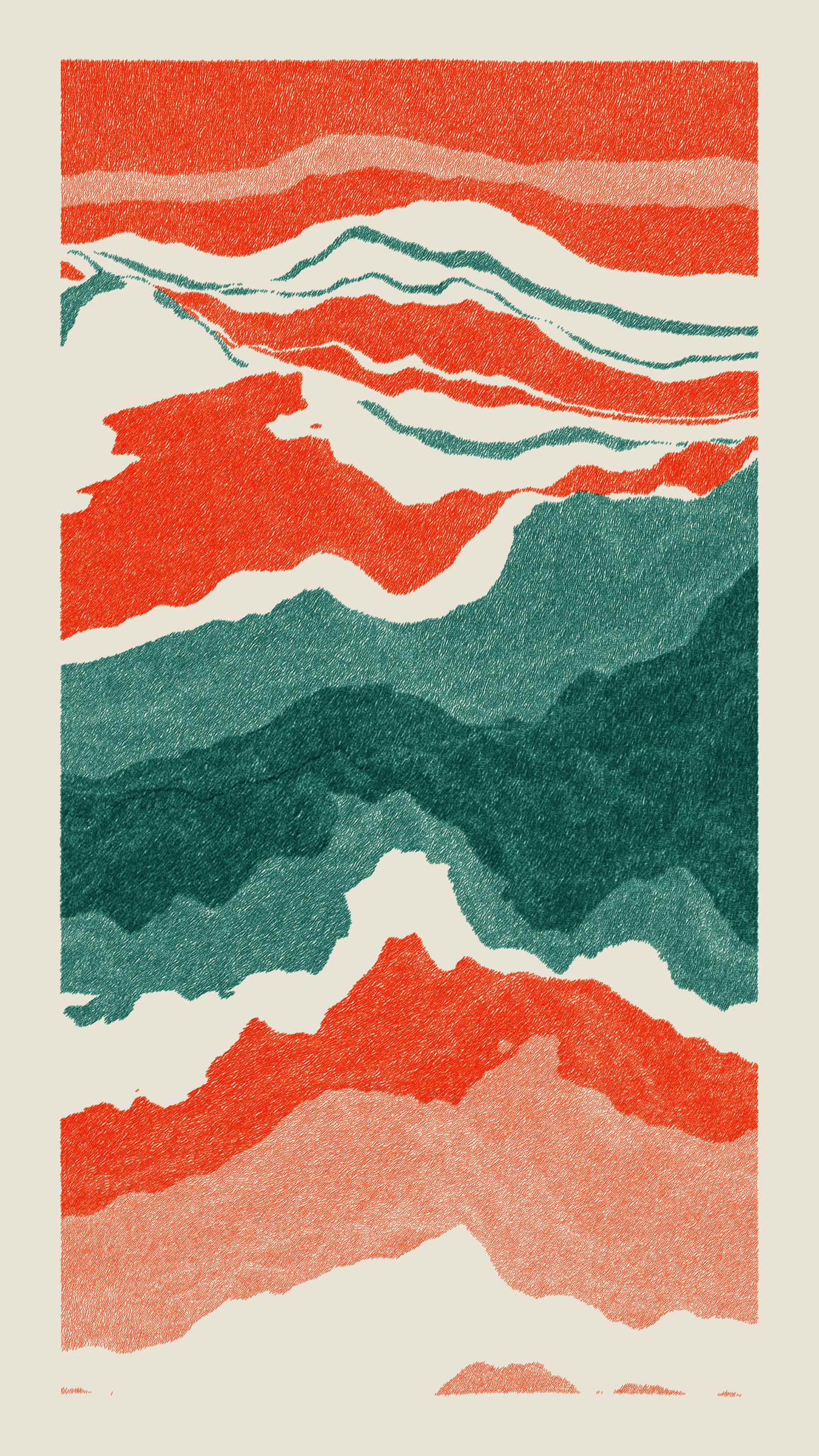 Art Blocks - Art Blocks v2 - Meridian #867 - NFT # 163000867