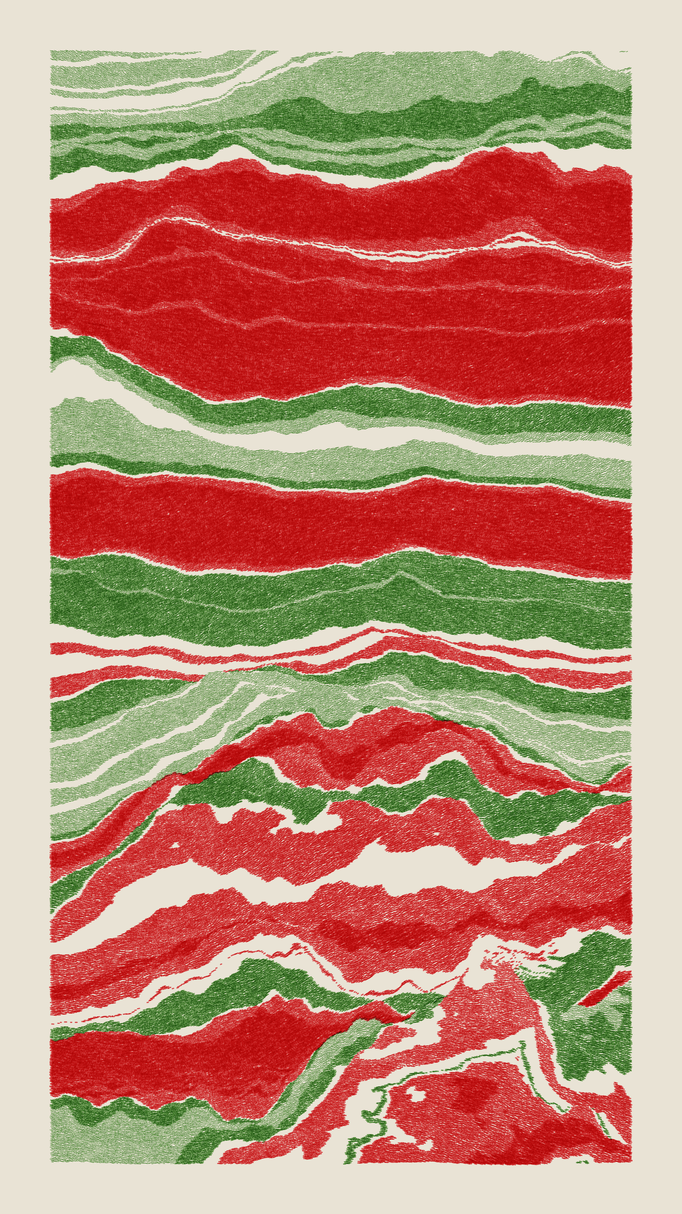 Art Blocks - Art Blocks v2 - Meridian #868 - NFT # 163000868