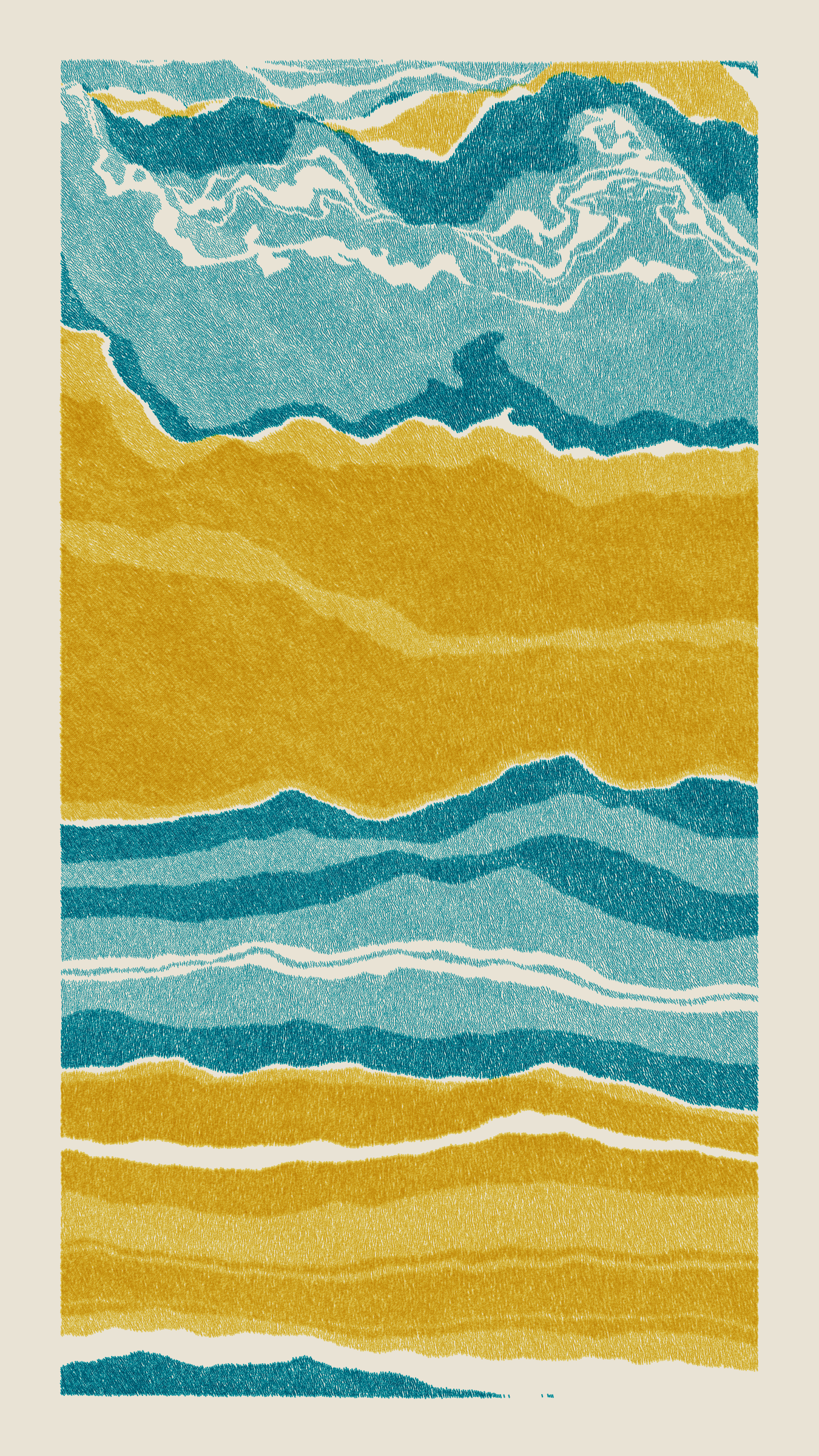 Art Blocks - Art Blocks v2 - Meridian #871 - NFT # 163000871