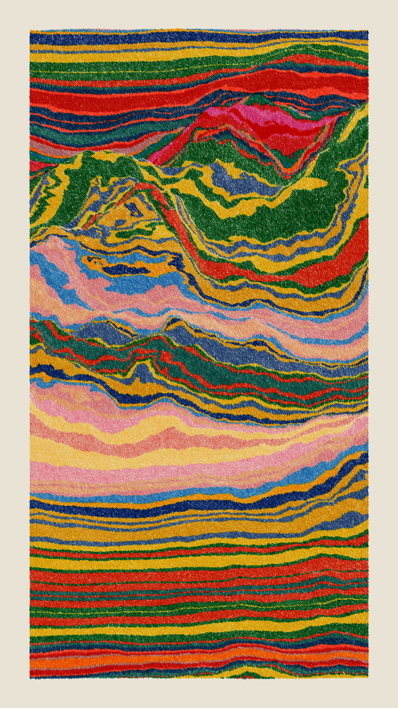 Art Blocks - Art Blocks v2 - Meridian #879 - NFT # 163000879