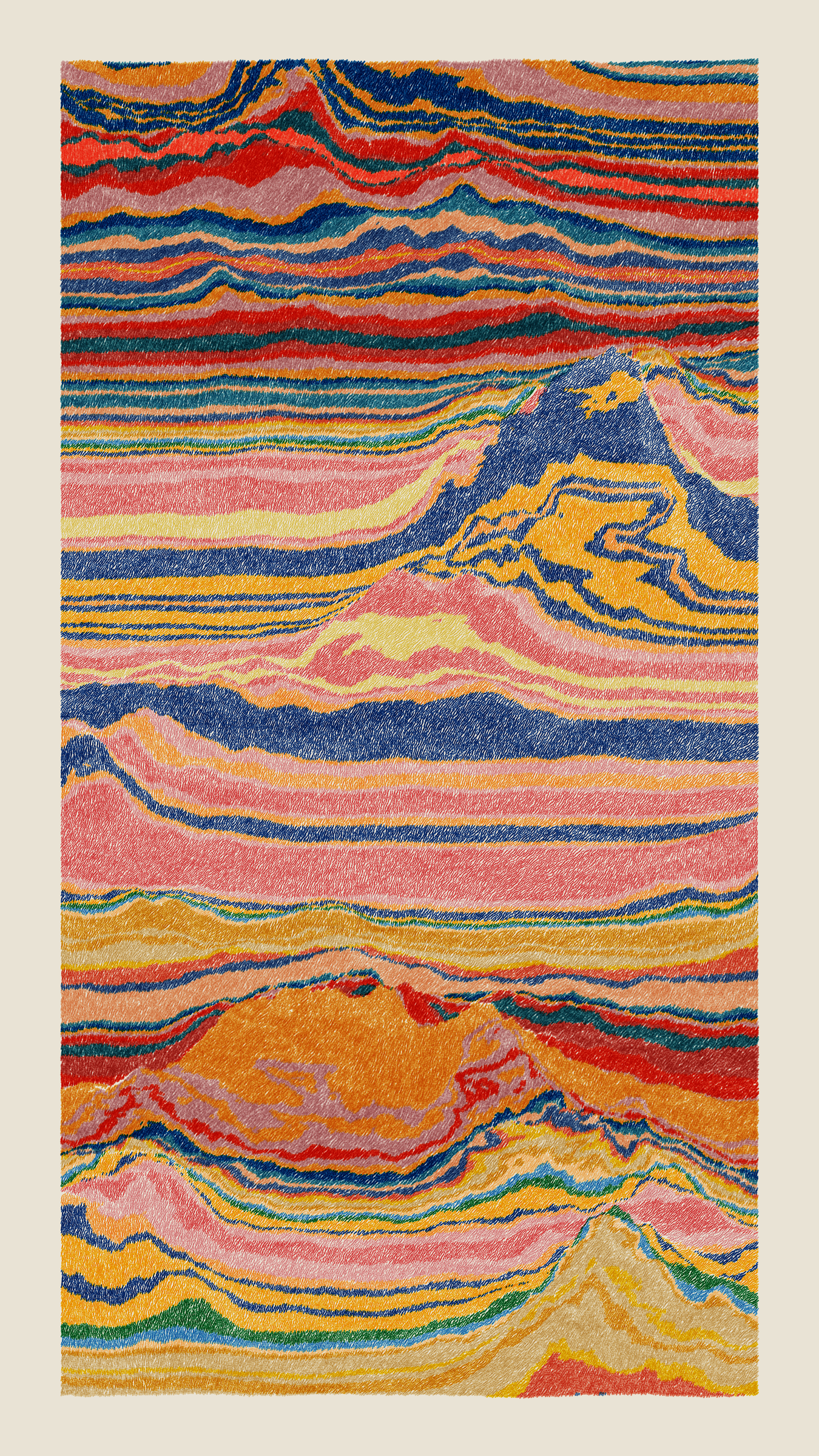 Art Blocks - Art Blocks v2 - Meridian #881 - NFT # 163000881