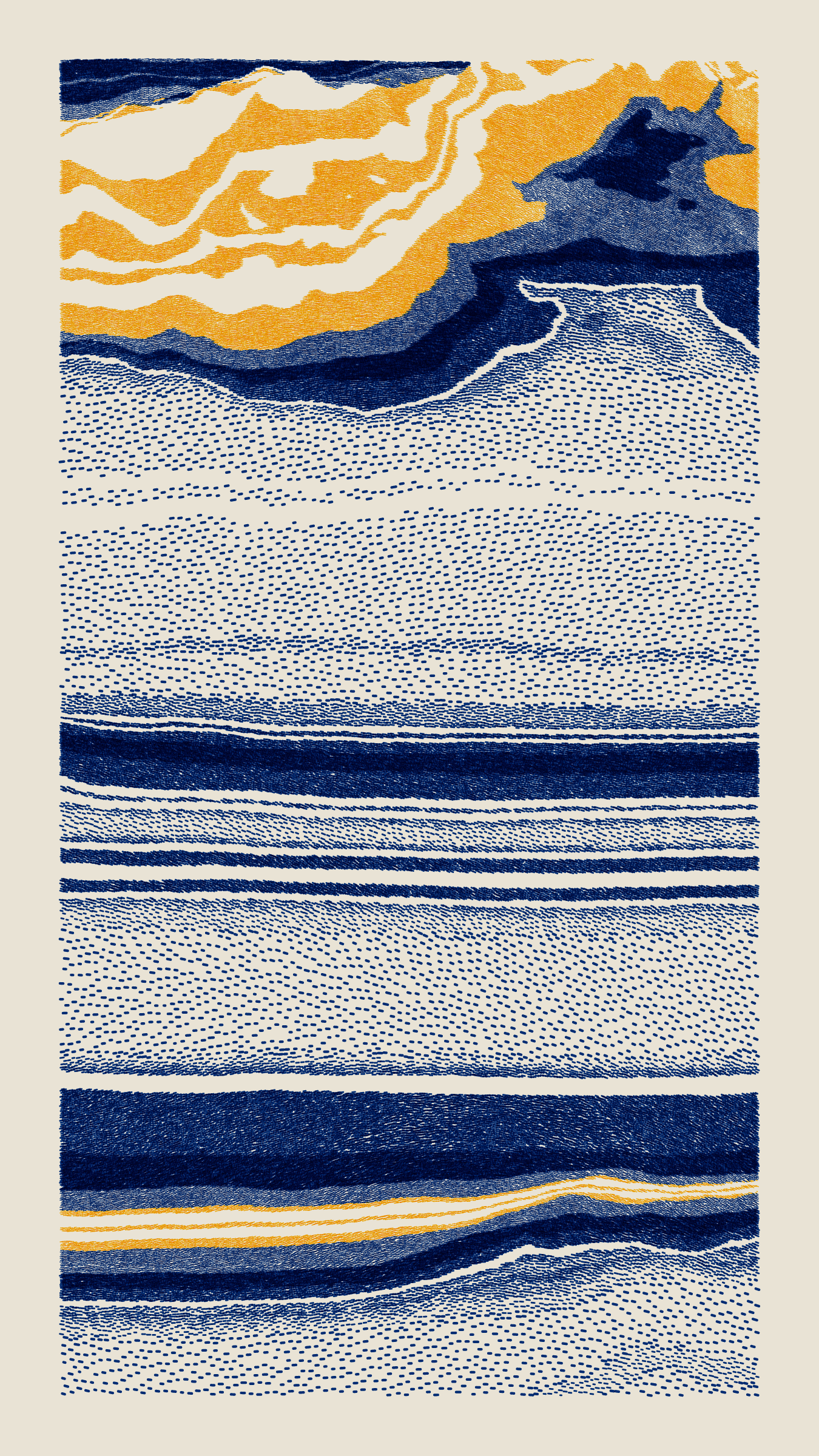 Art Blocks - Art Blocks v2 - Meridian #882 - NFT # 163000882