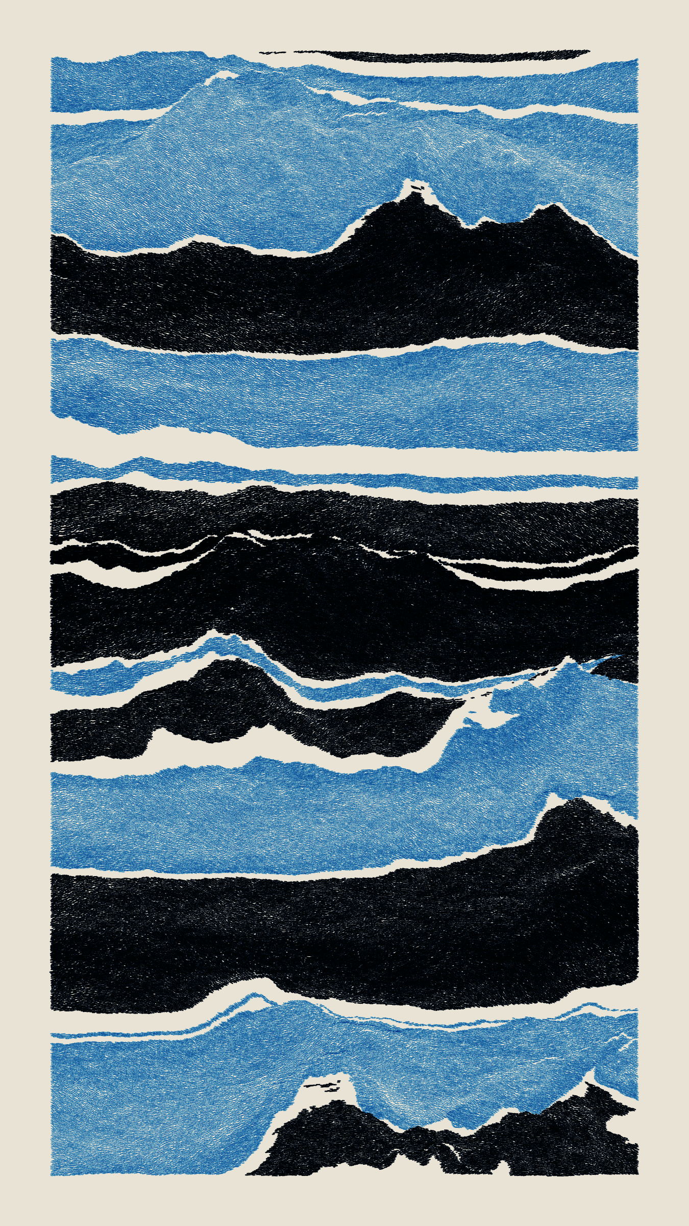 Art Blocks - Art Blocks v2 - Meridian #890 - NFT # 163000890