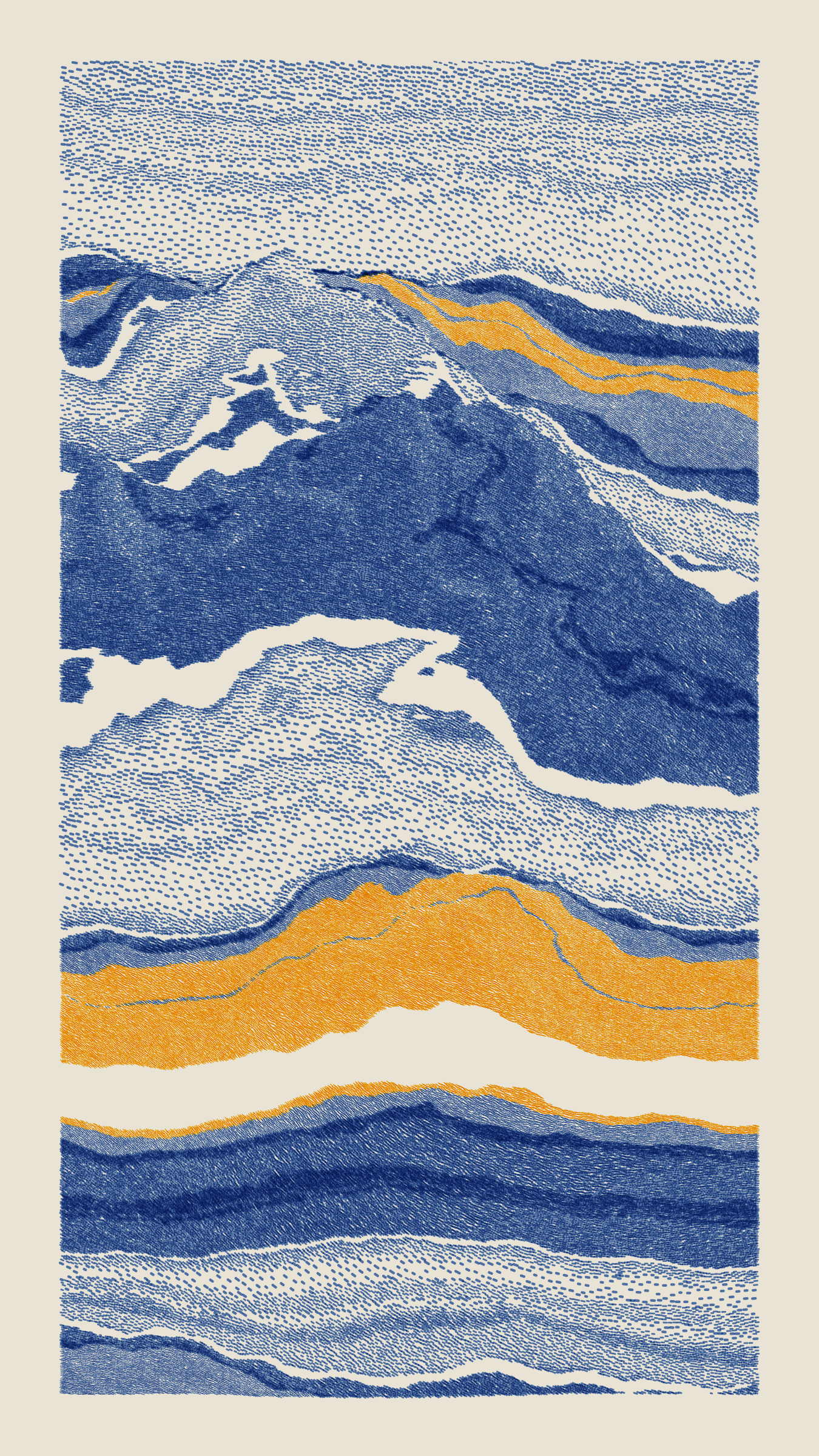 Art Blocks - Art Blocks v2 - Meridian #896 - NFT # 163000896