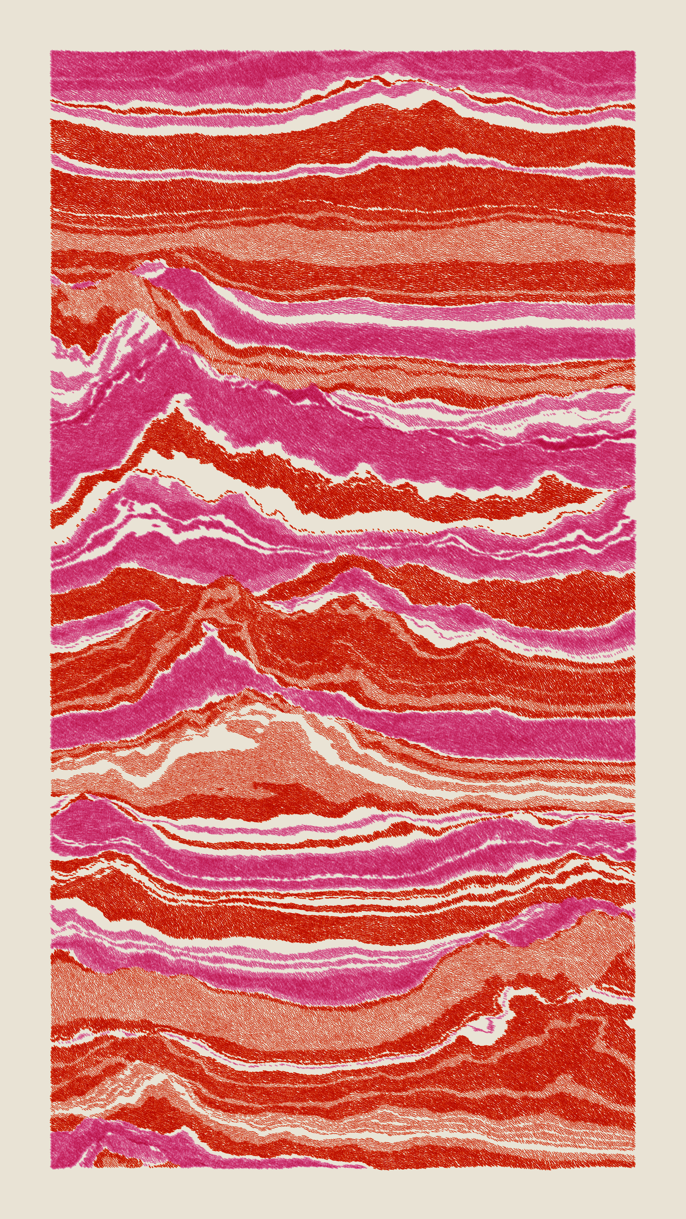 Art Blocks - Art Blocks v2 - Meridian #907 - NFT # 163000907