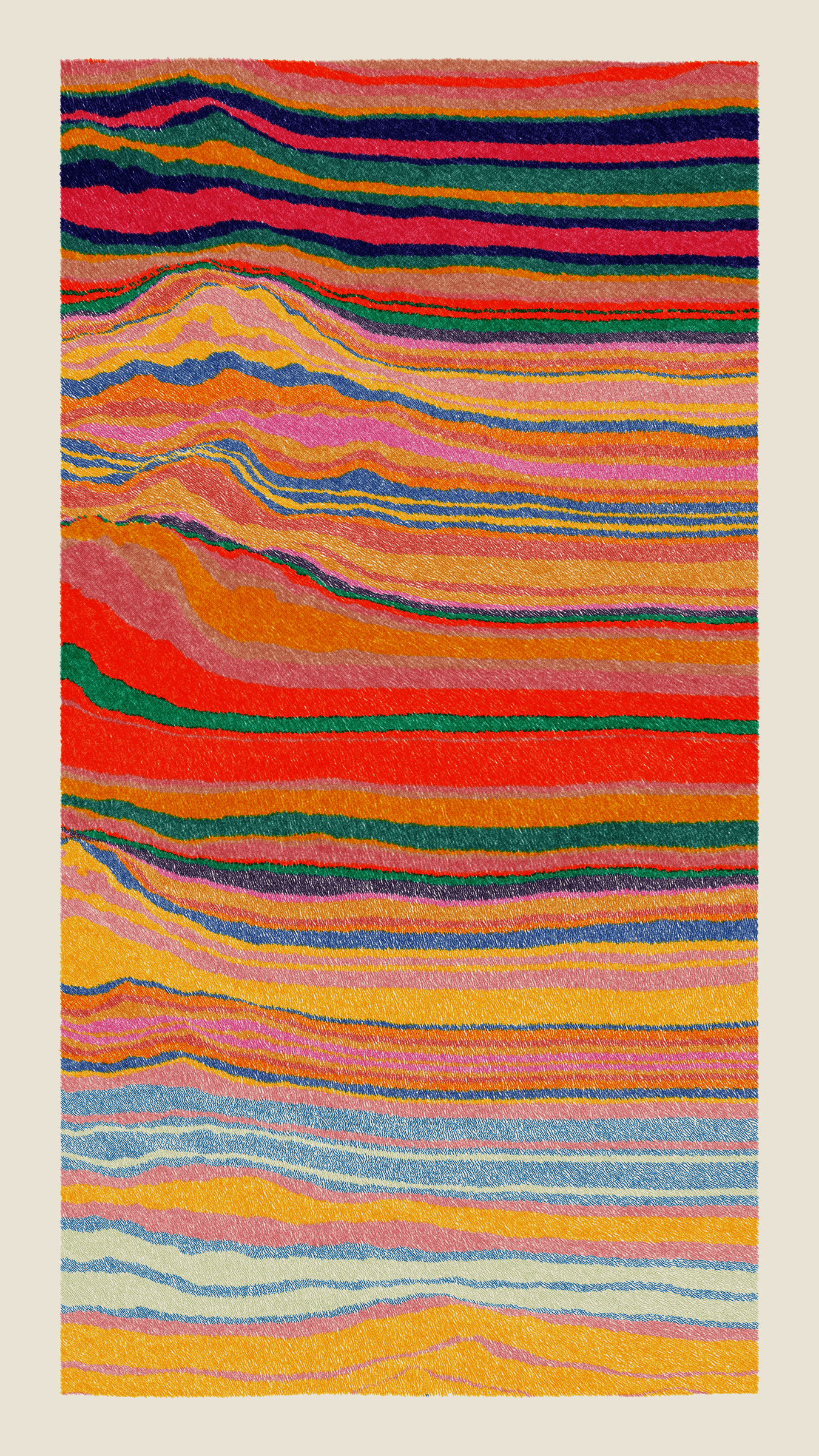 Art Blocks - Art Blocks v2 - Meridian #923 - NFT # 163000923