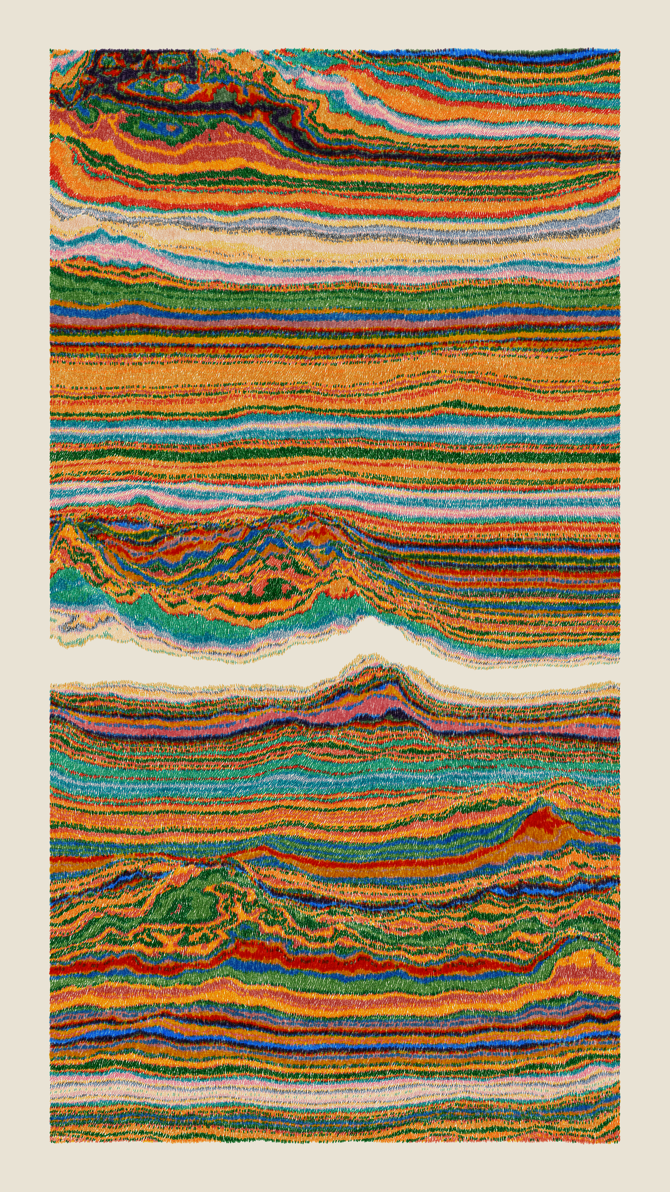 Art Blocks - Art Blocks v2 - Meridian #924 - NFT # 163000924