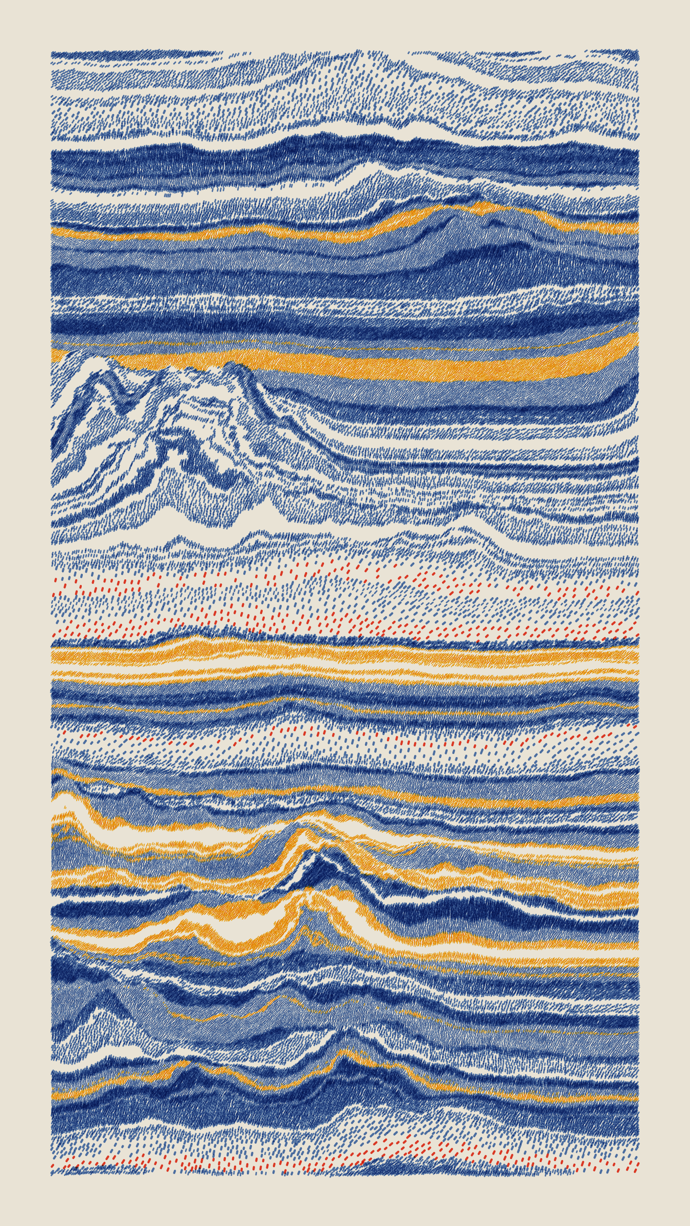 Art Blocks - Art Blocks v2 - Meridian #934 - NFT # 163000934